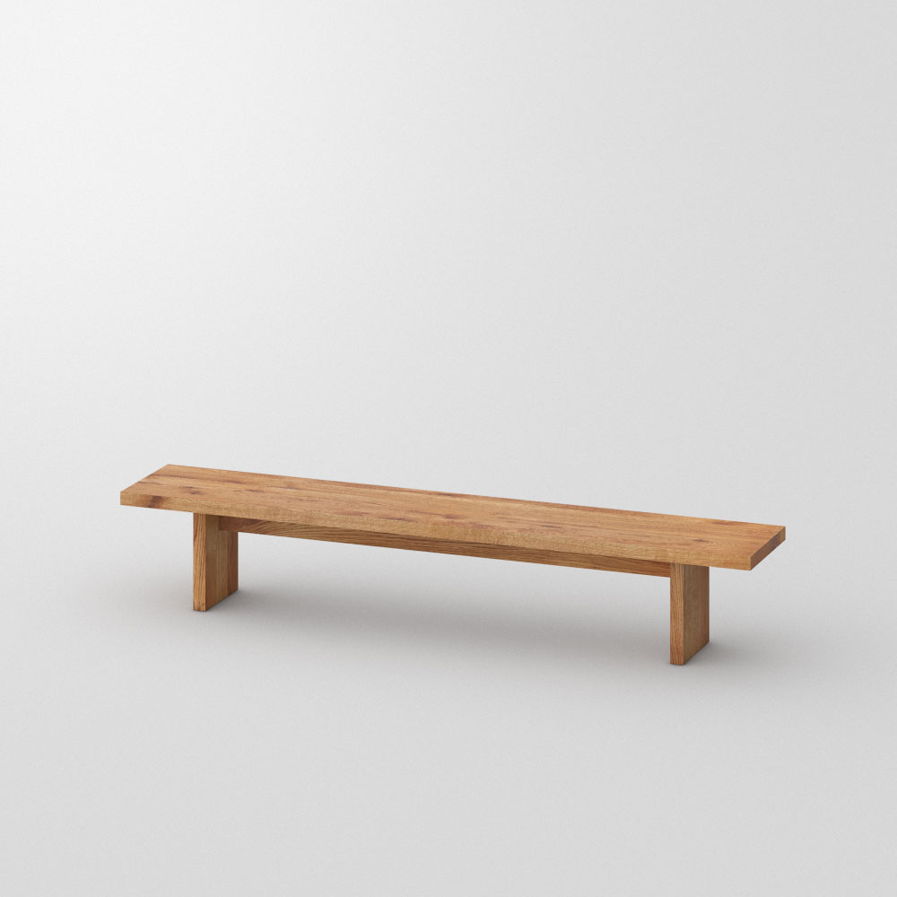 Solid Wood Bench Saga Vitamin Design