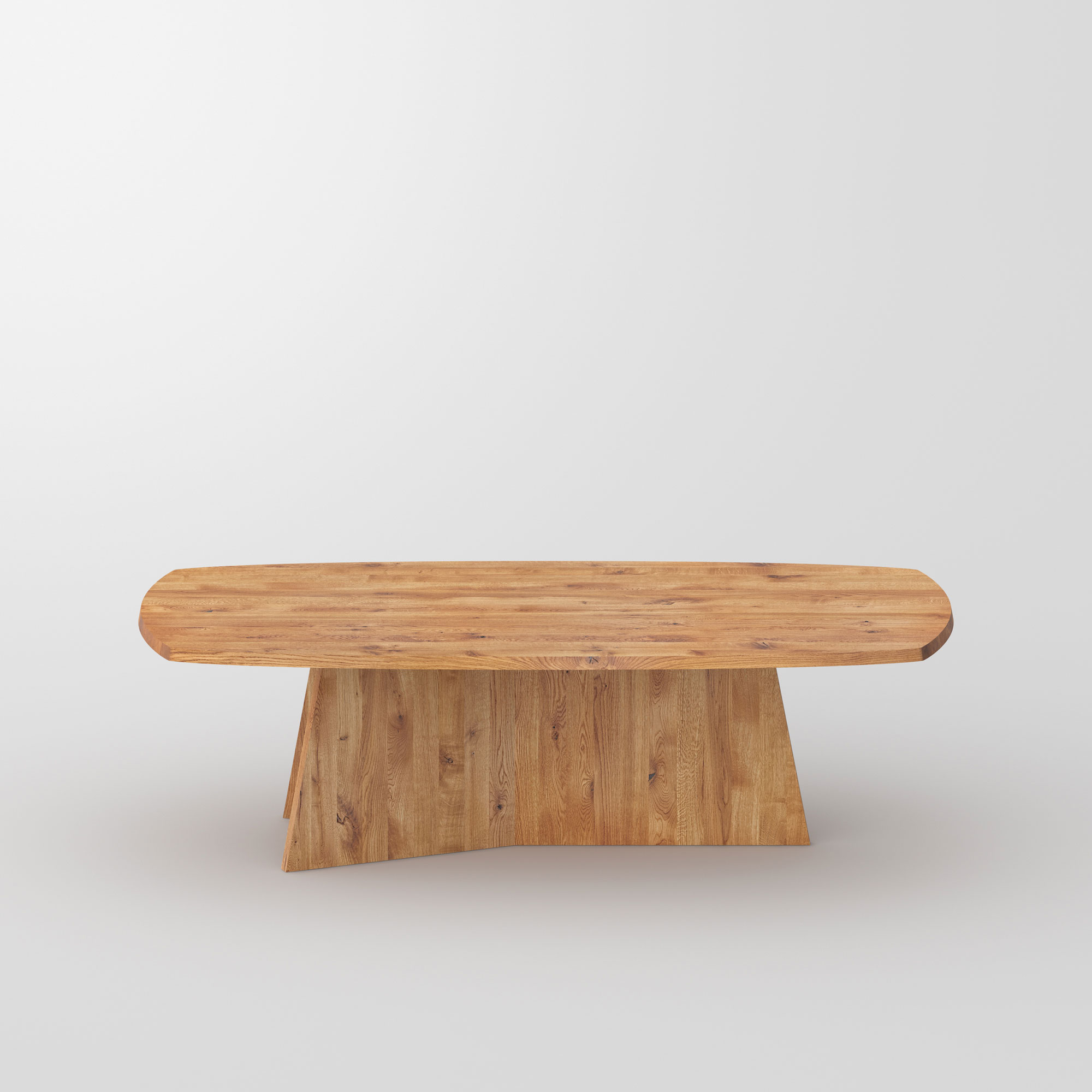 Design Dining Table LOTUS cam3 custom made in solid wood by vitamin design