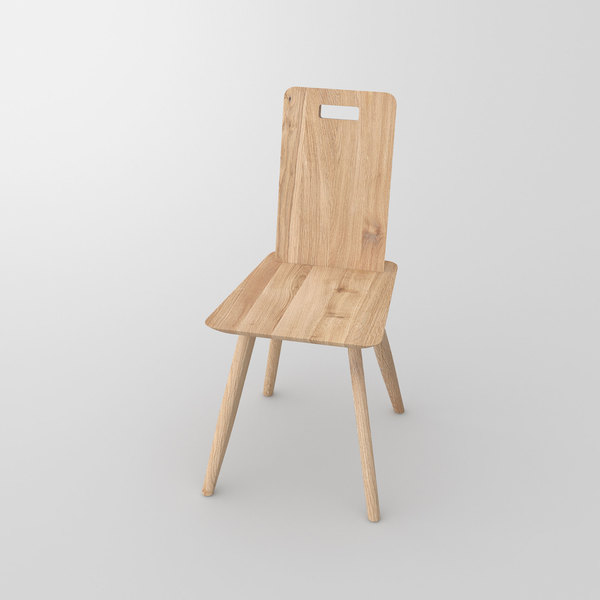 Designer Chair AETAS vitamin-design custom made in solid wood by vitamin design