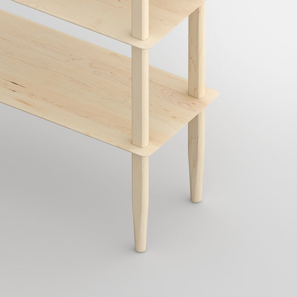 Design Shelf AETAS vitamin-design custom made in solid wood by vitamin design