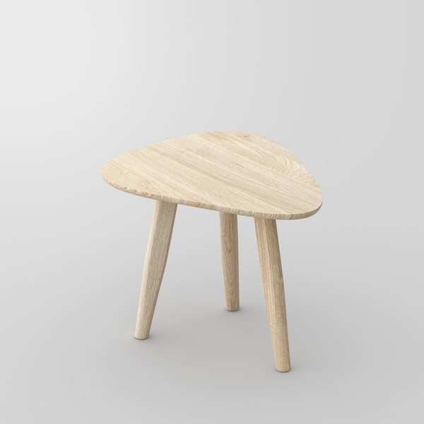 Design Side Table Night table AETAS SPACE vitamin-design custom made in solid wood by vitamin design