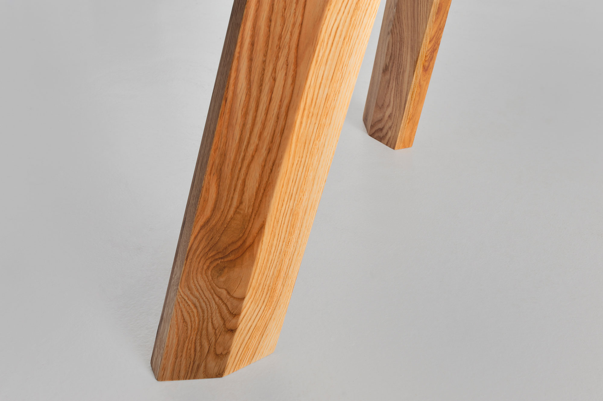 Designer Dining Table RHOMBI a custom made in solid wood by vitamin design