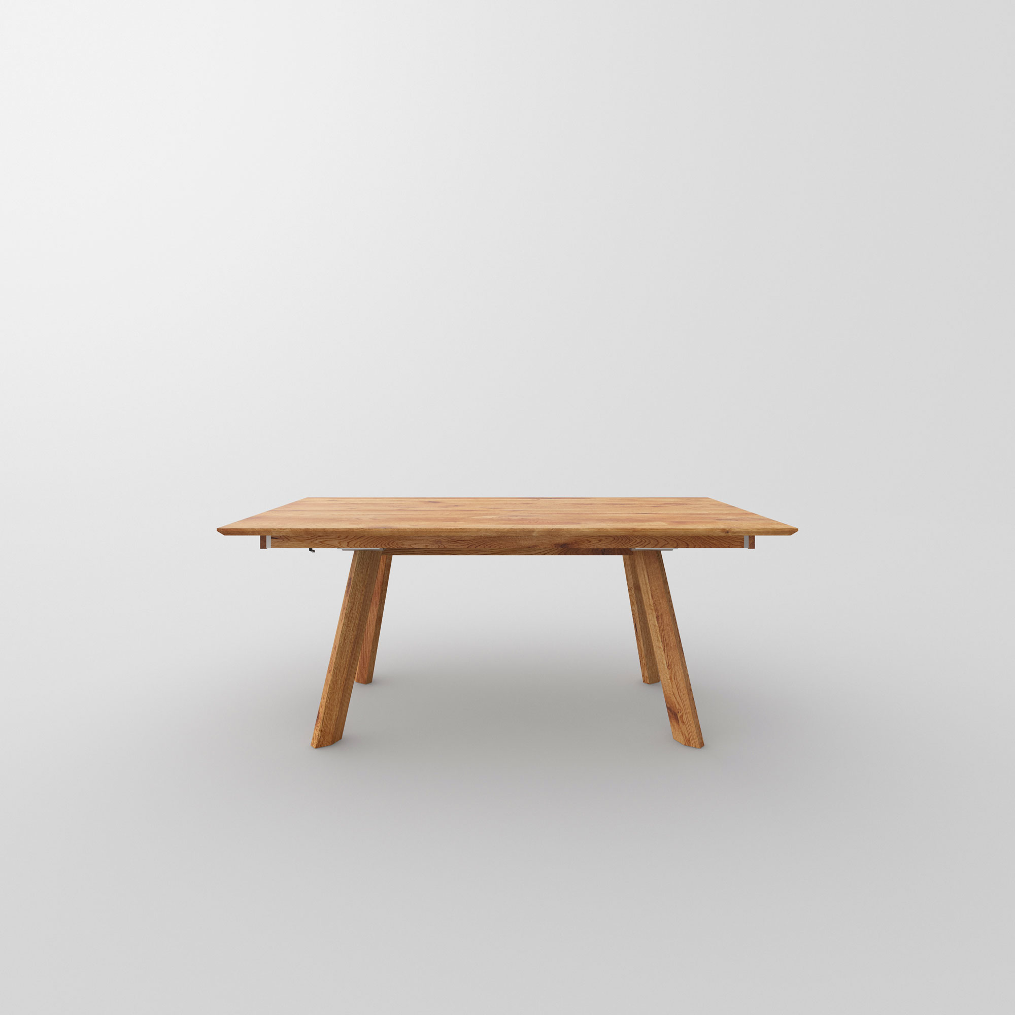 Extendable Designer Table RHOMBI BUTTERFLY cam1 custom made in solid wood by vitamin design