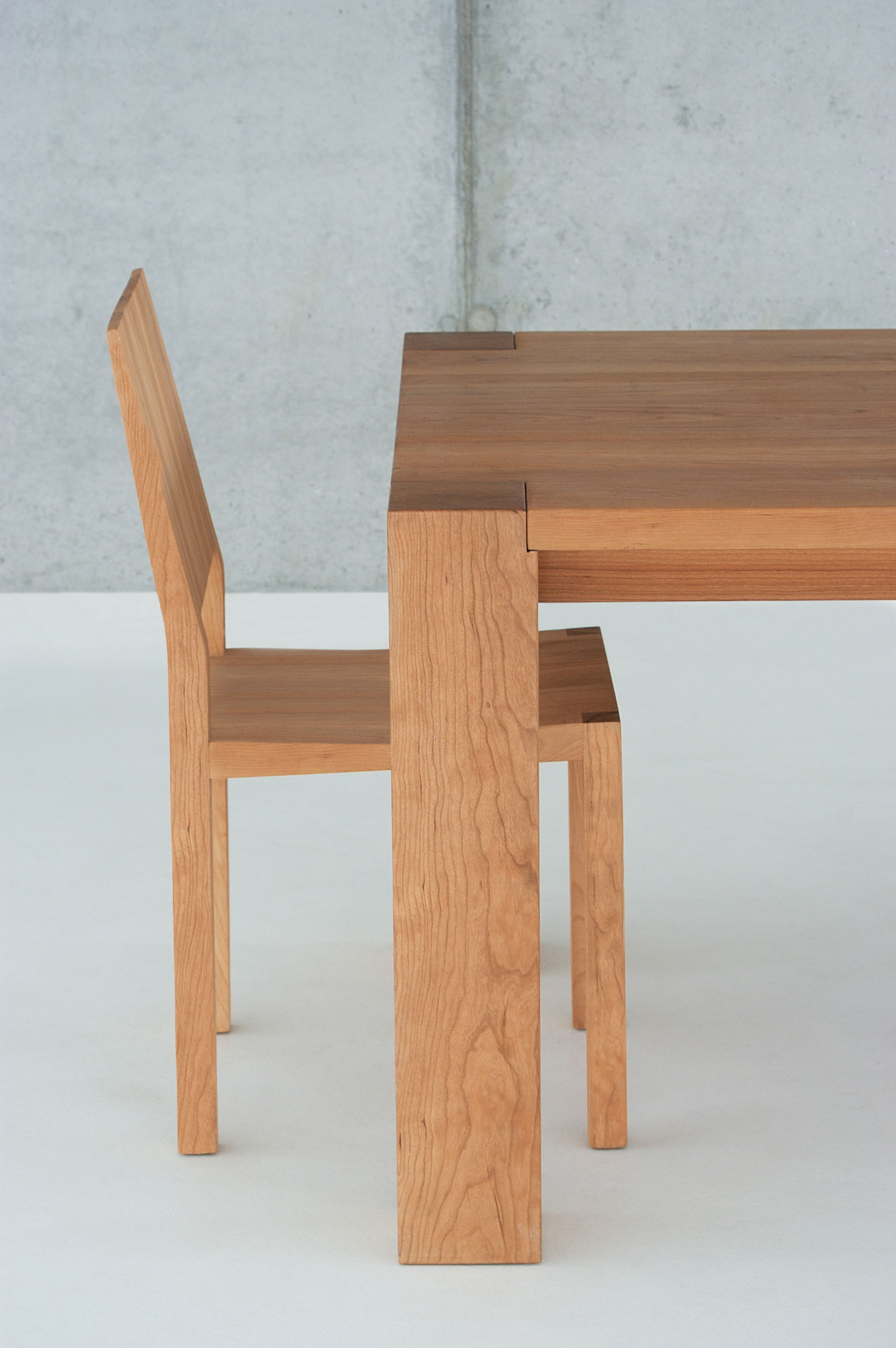 Rustic Solid Wood Table TAURUS 4 B14X14 0541 custom made in solid wood by vitamin design