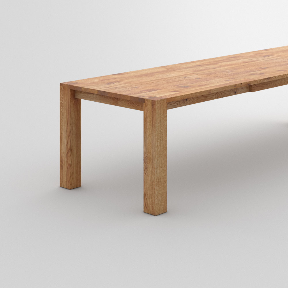 Custom made extendable shop dining table