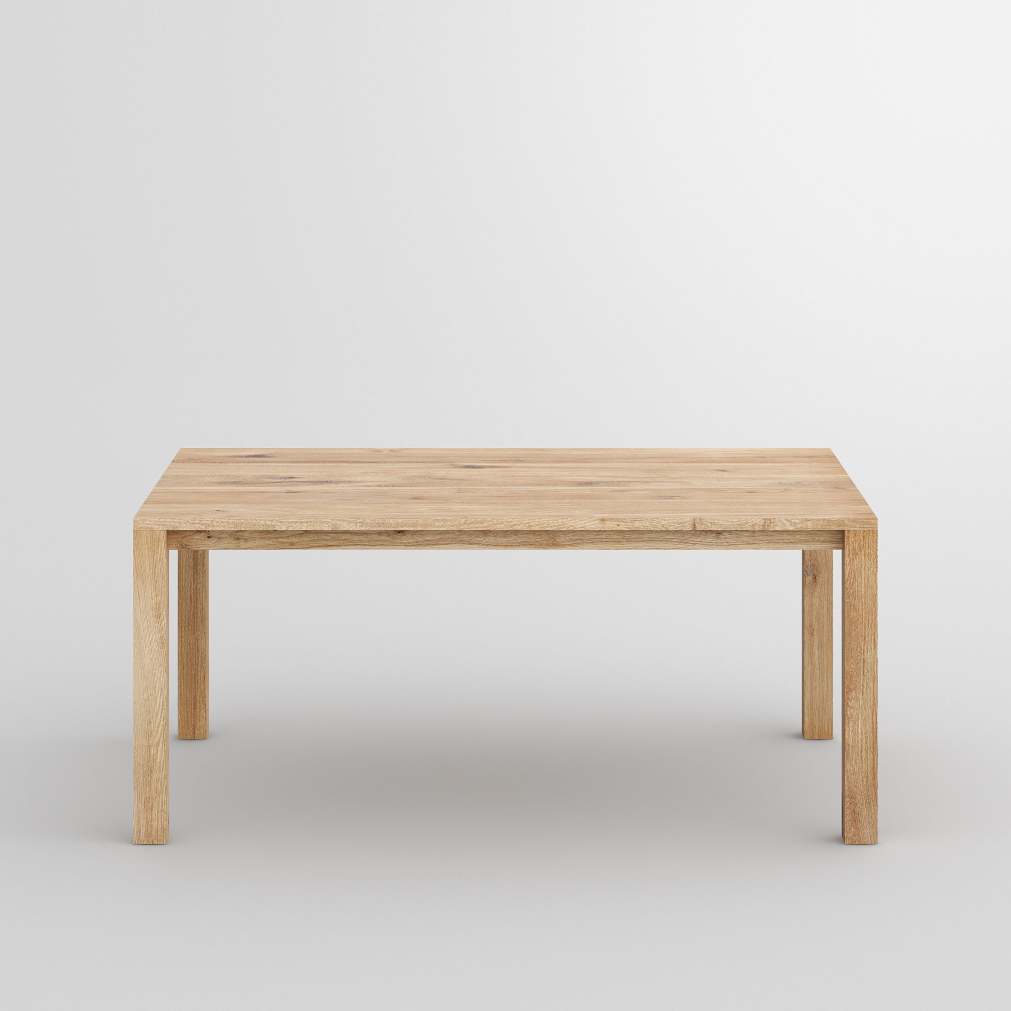 Variable Dining Table VARIUS BASIC cam2 custom made in solid wood by vitamin design