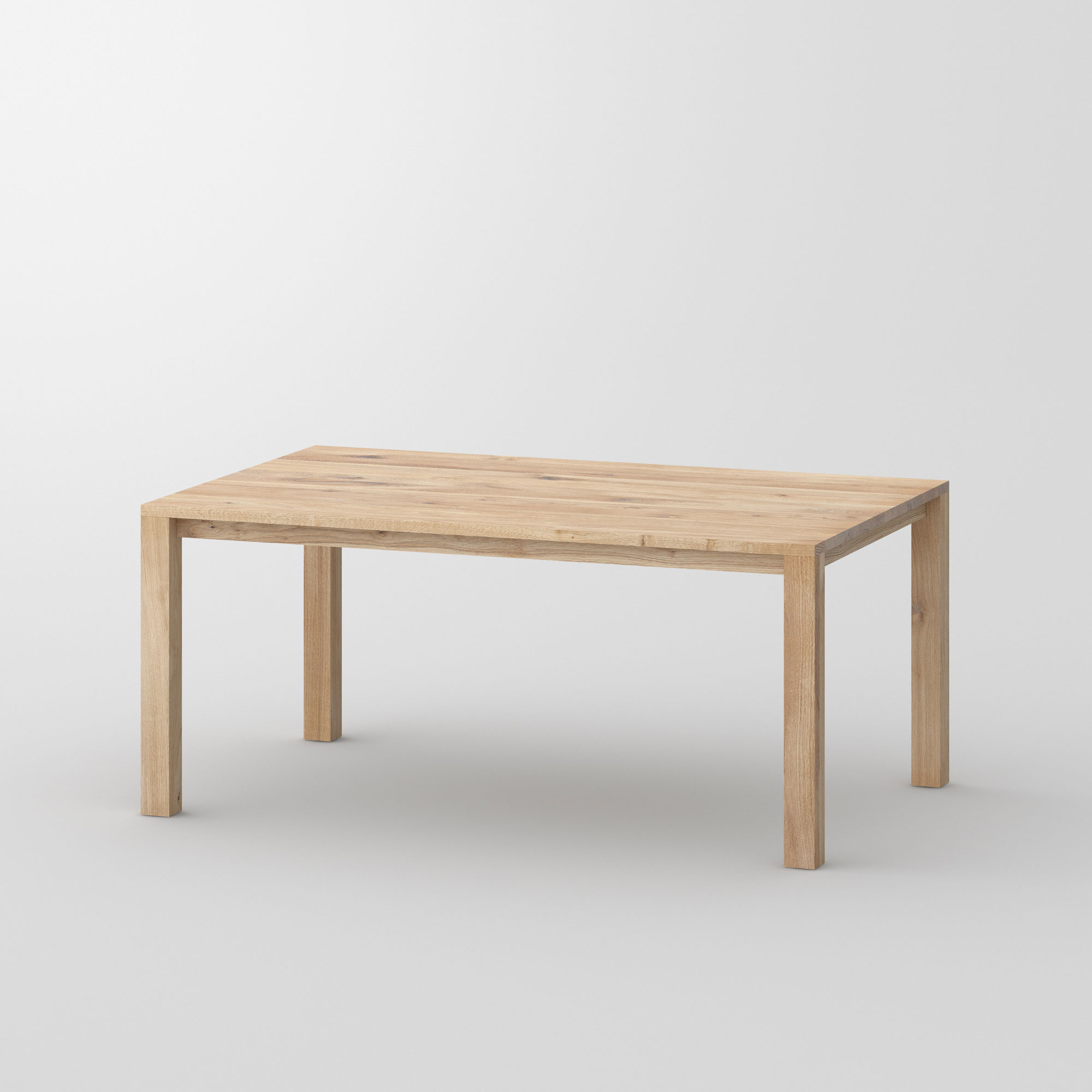 Variable Dining Table VARIUS BASIC cam1 custom made in solid wood by vitamin design
