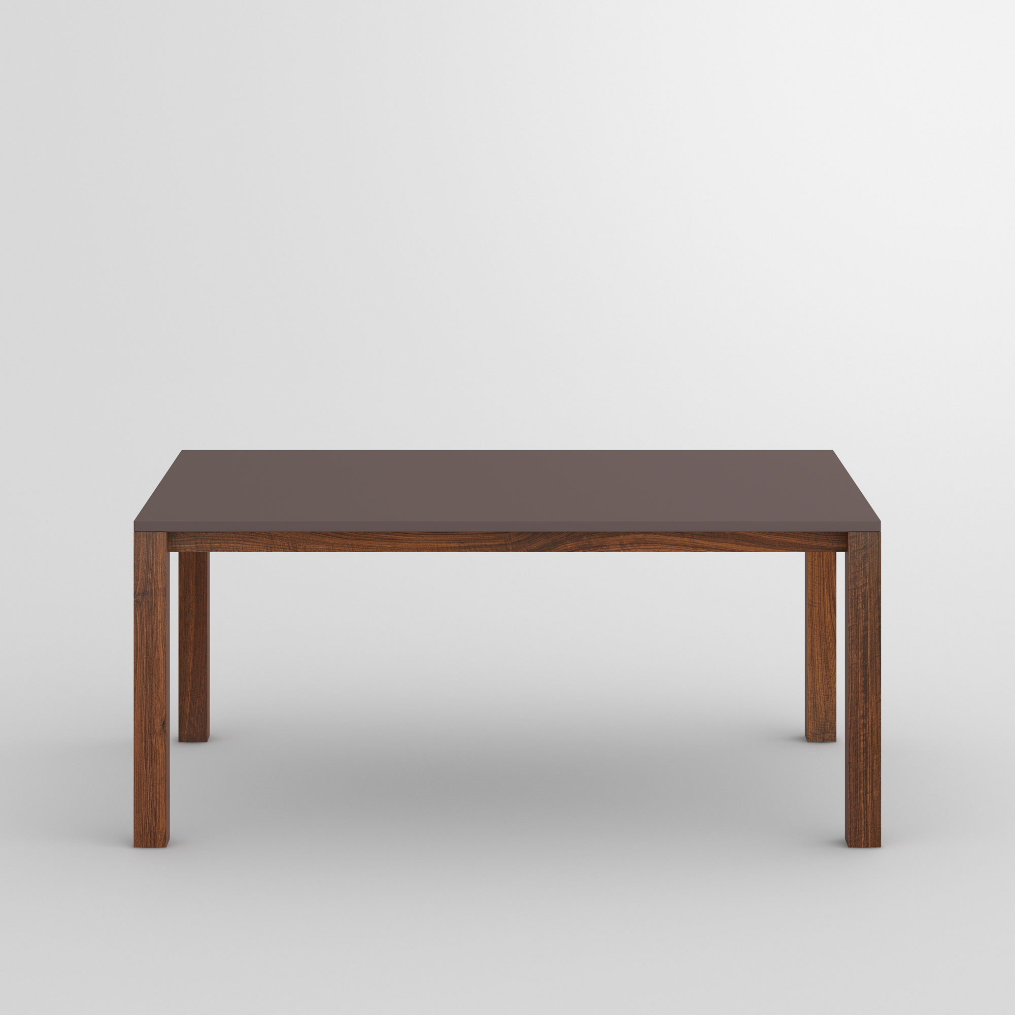 Variable Linoleum Table VARIUS BASIC LINO cam2 custom made in solid wood by vitamin design