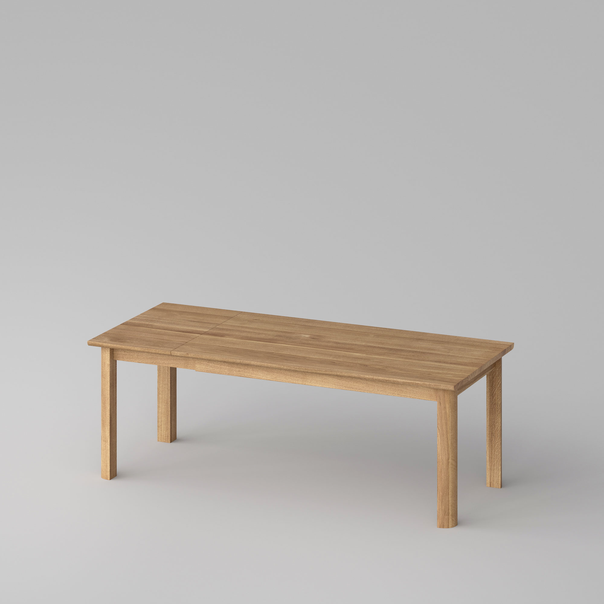 Extendable Dining Table VIVUS BUTTERFLY Cam1-SP1 custom made in solid wood by vitamin design