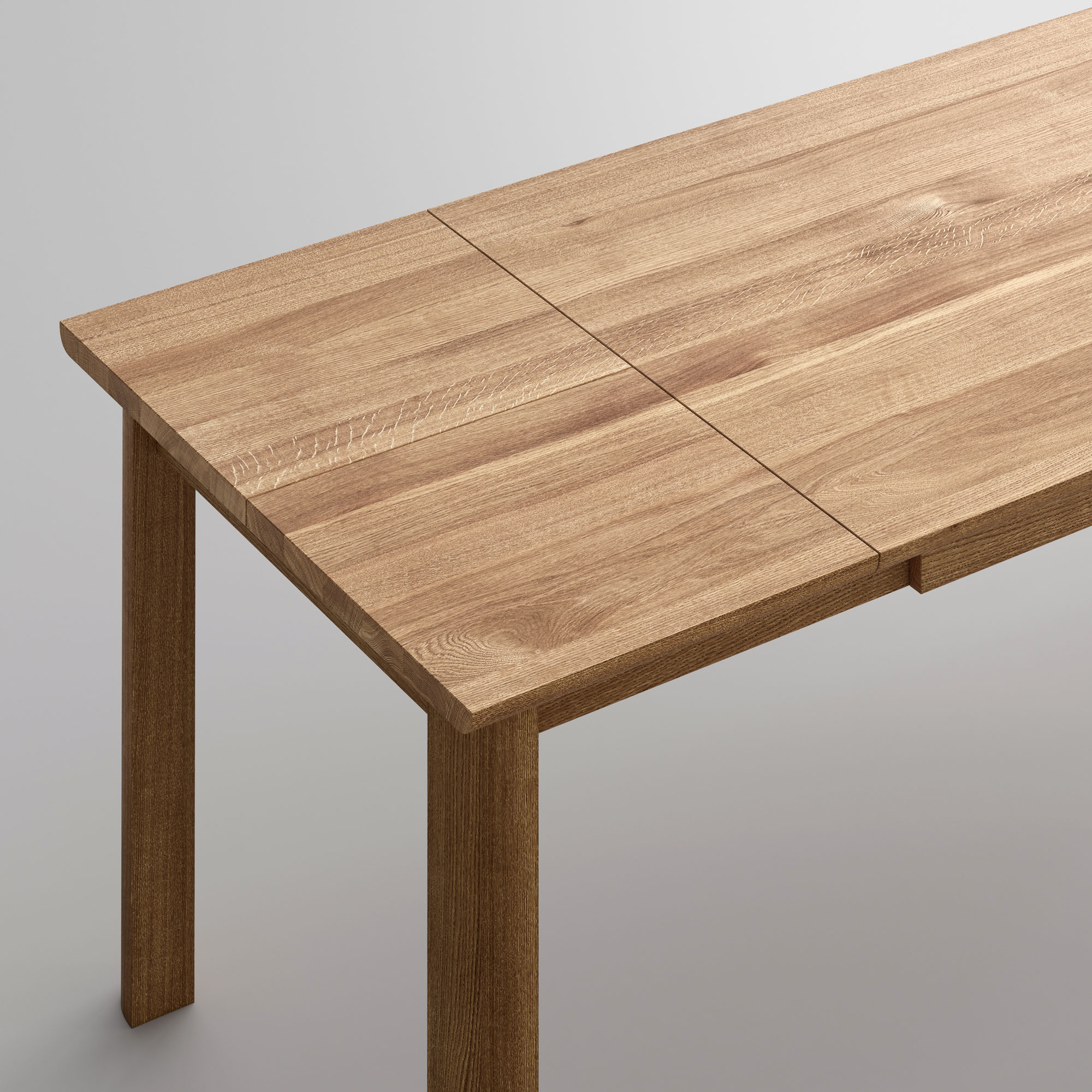 Extendable Dining Table VIVUS BUTTERFLY Cam4-SP1 custom made in solid wood by vitamin design