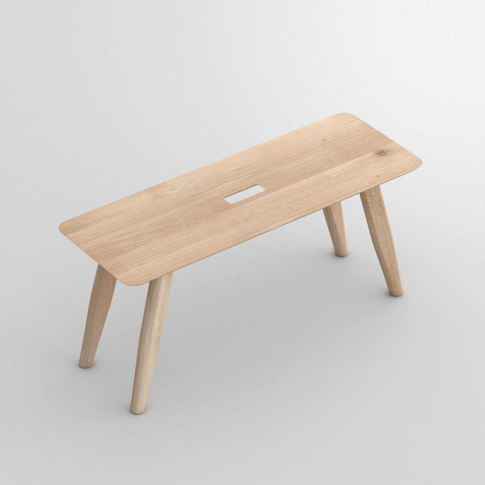 Designer Bench Aetas Tailor Made From Solid Wood Vitamin Design
