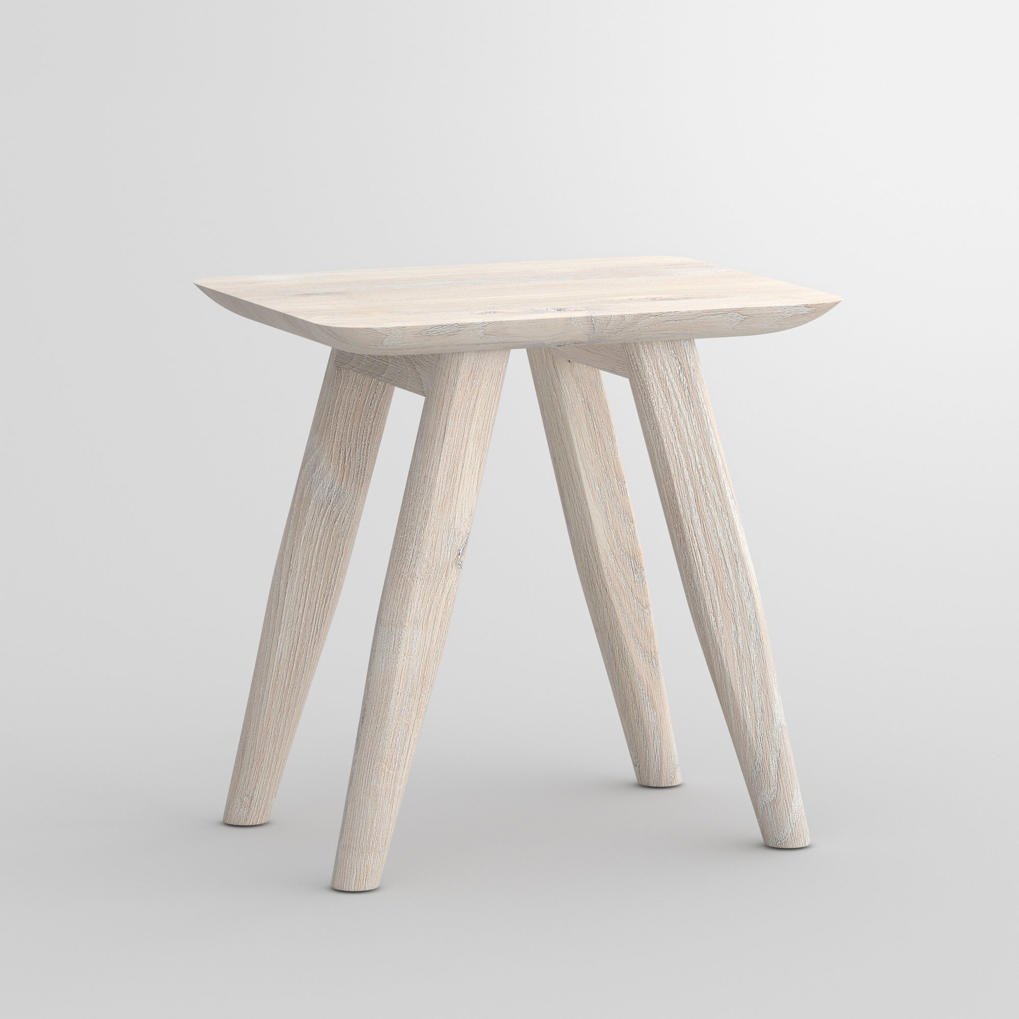Designer Bench AETAS cam2 custom made in solid wood by vitamin design
