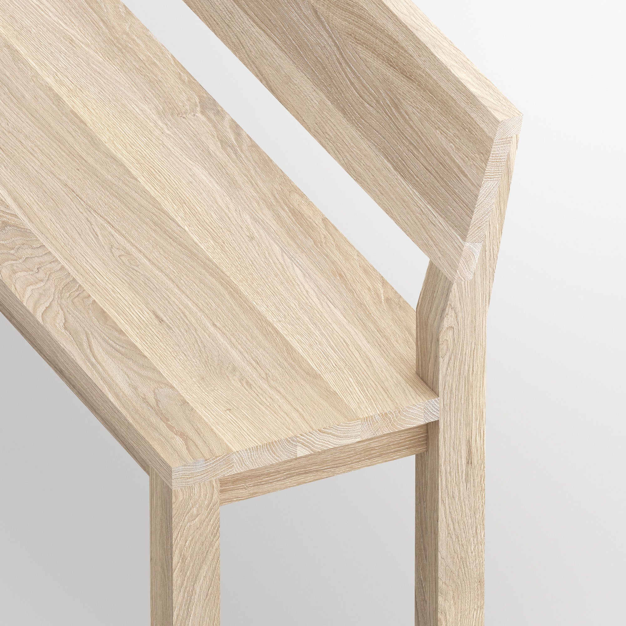 Bench with Backrest CUBUS RL cam4 custom made in solid wood by vitamin design