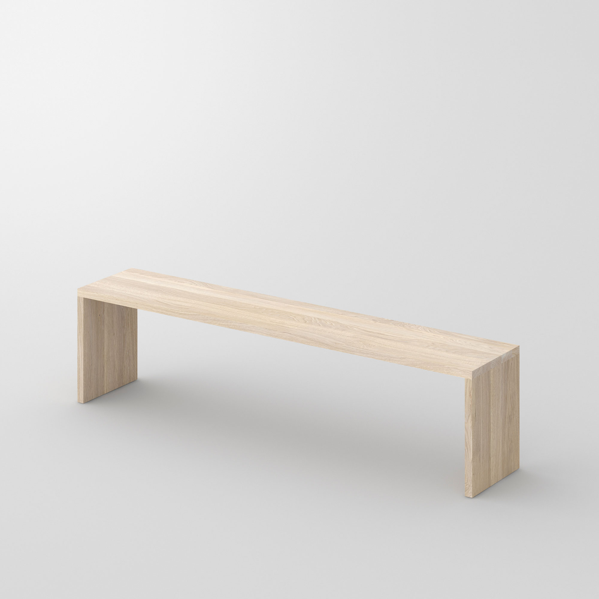 Solid Wood Bench MENA 3 cam1 custom made in solid wood by vitamin design
