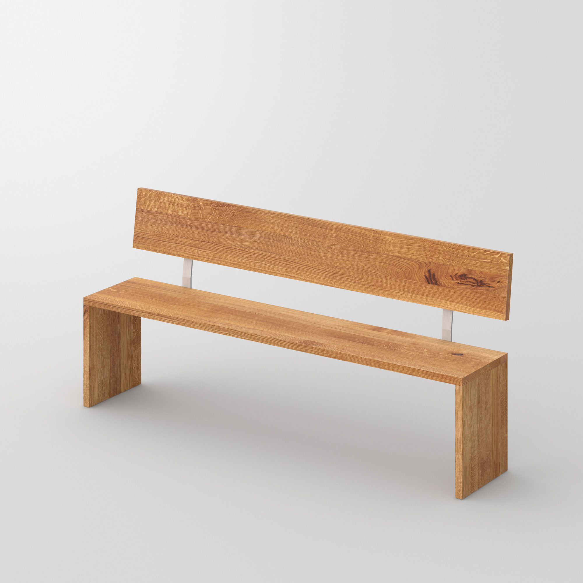 Solid Wood Bench MENA 3 cam1 custom made in solid wood by vitamin design