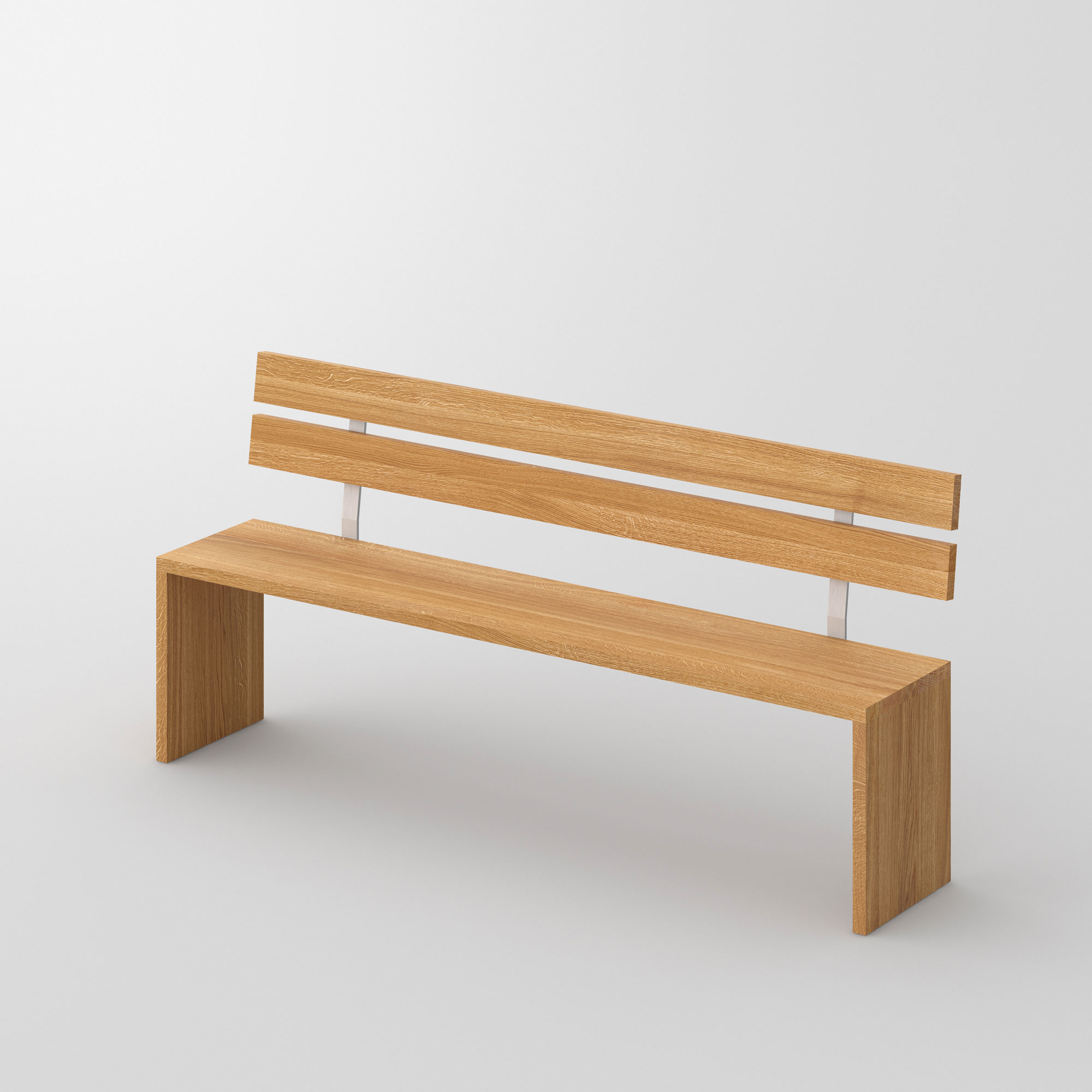 Solid Wood Bench MENA 3 cam1 custom made in solid wood by vitamin design