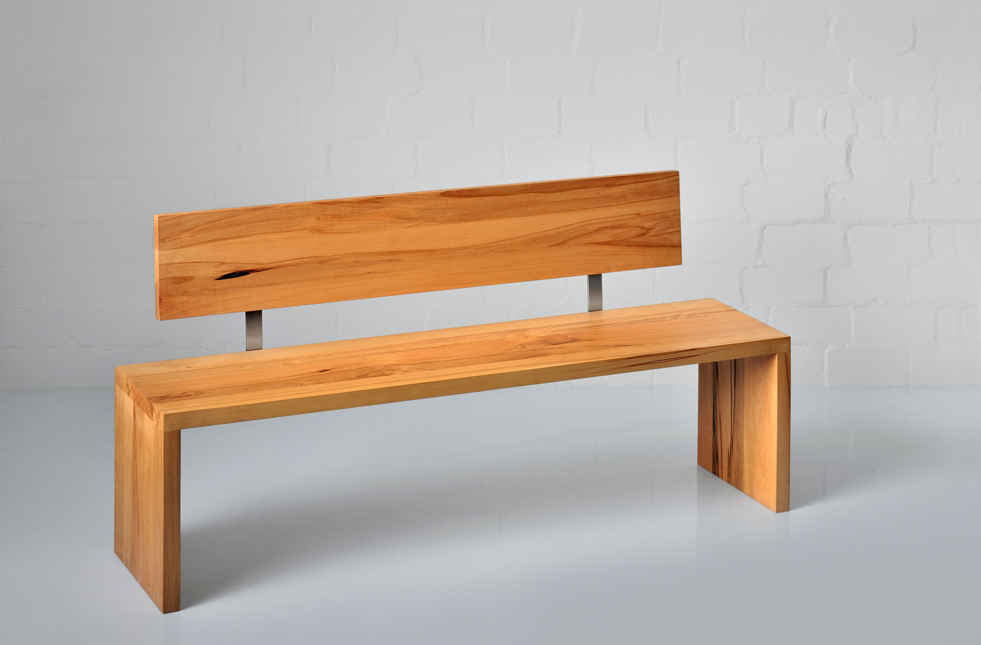 Custom Made Bench MENA 4 nef0360 custom made in solid wood by vitamin design