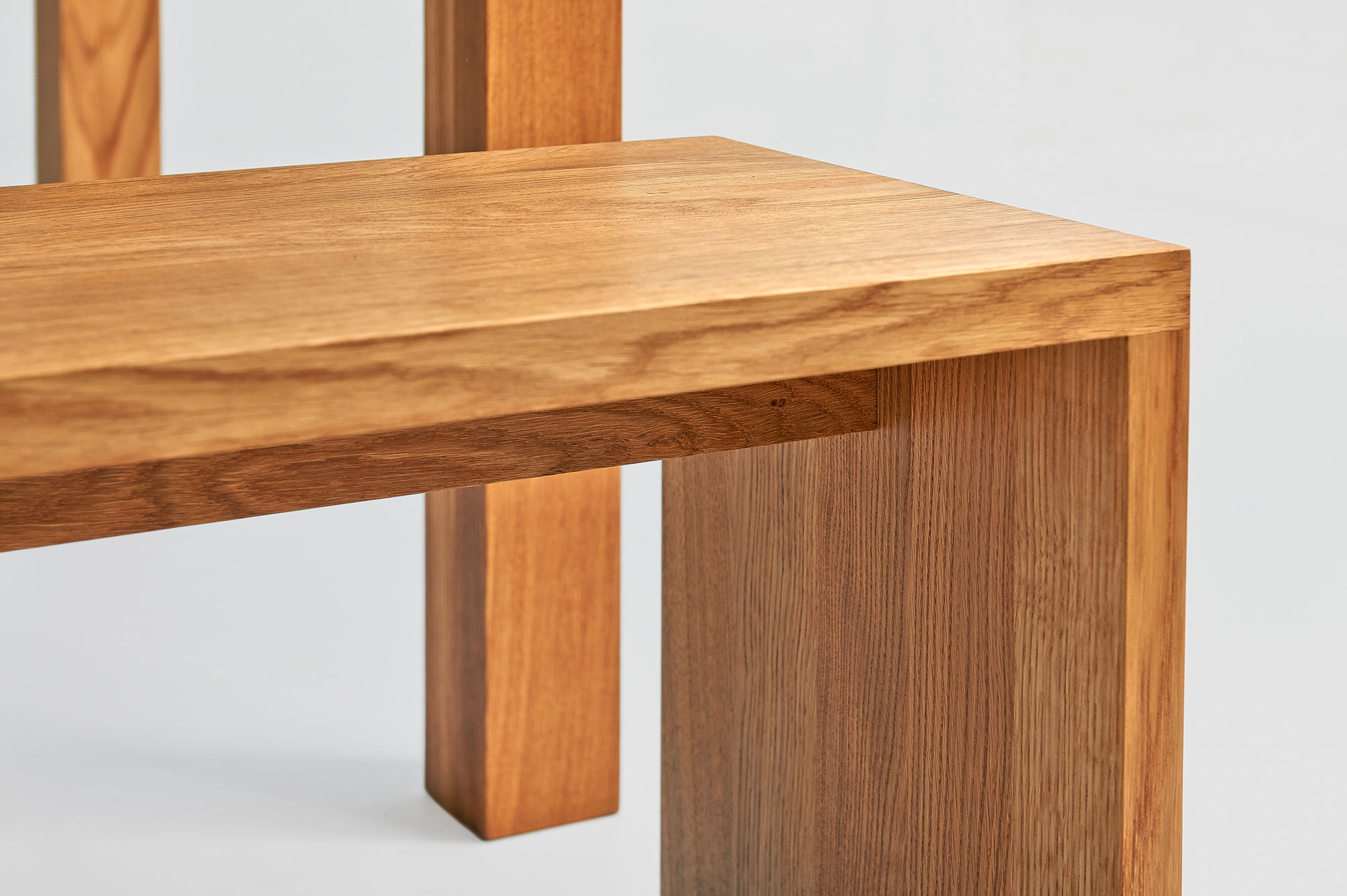 Custom Made Bench MENA 4 VDC9072 custom made in solid wood by vitamin design