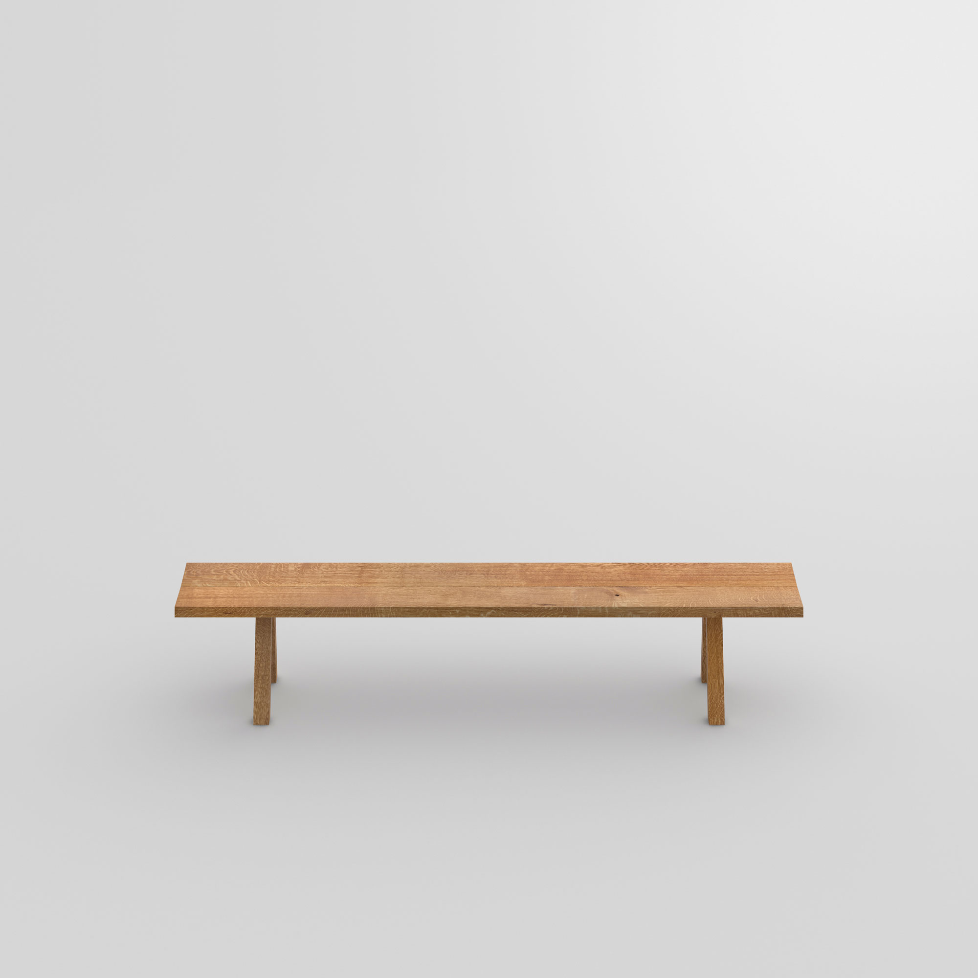 Wooden Designer Bench PAPILIO SIMPLE cam2 custom made in solid wood by vitamin design