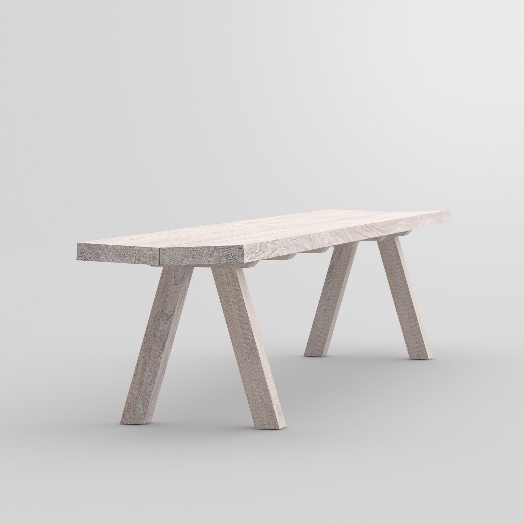 Tree Trunk Bench PAPILIO BASIC cam3 custom made in solid wood by vitamin design
