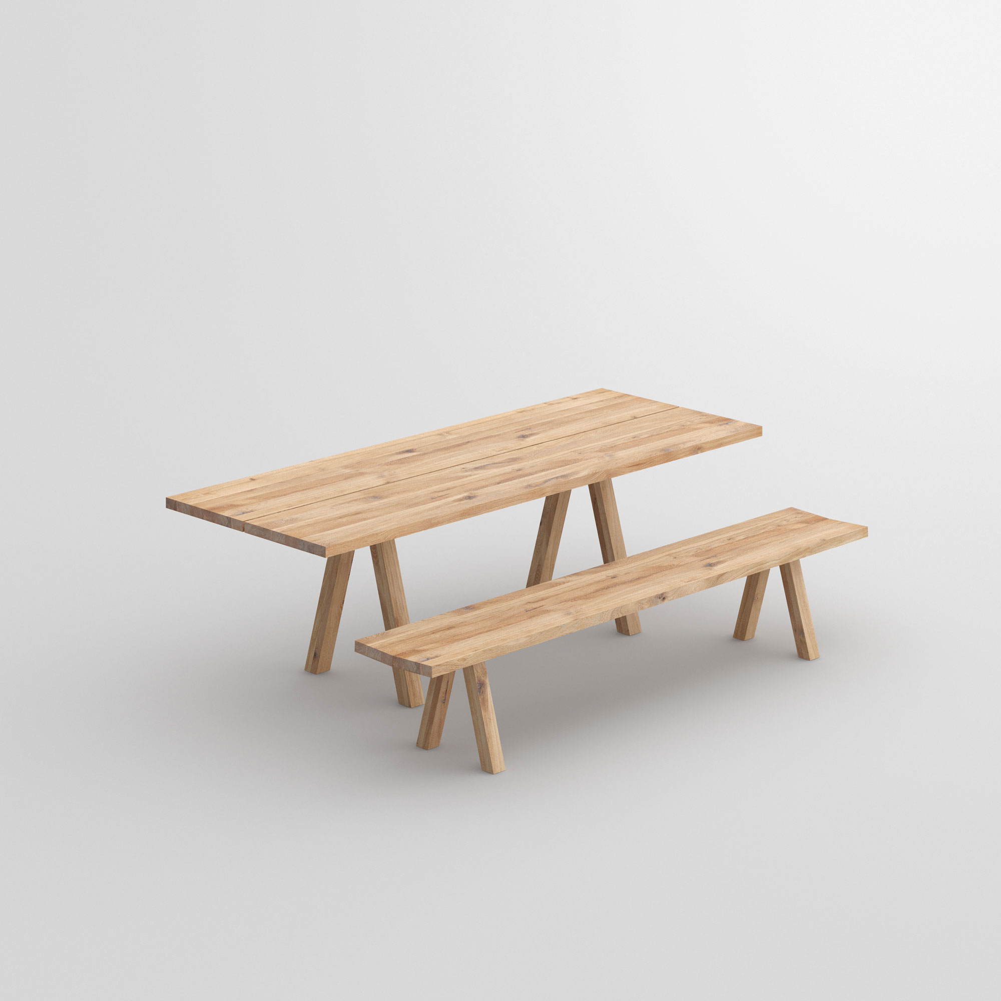 Tree Trunk Bench PAPILIO BASIC cam1 custom made in solid wood by vitamin design