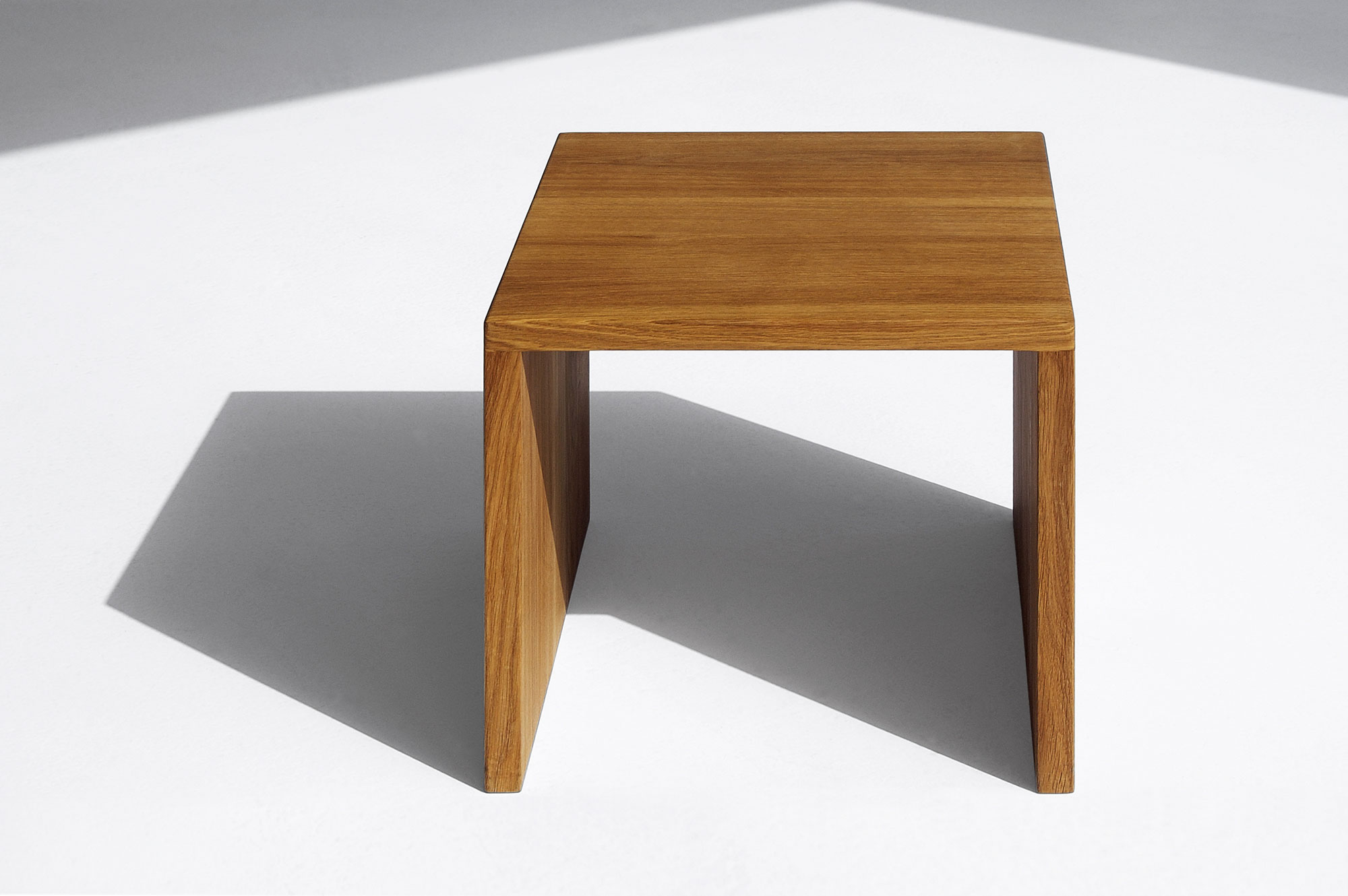 Multifunctional Wood Stool MENA 3 1357 custom made in solid wood by vitamin design