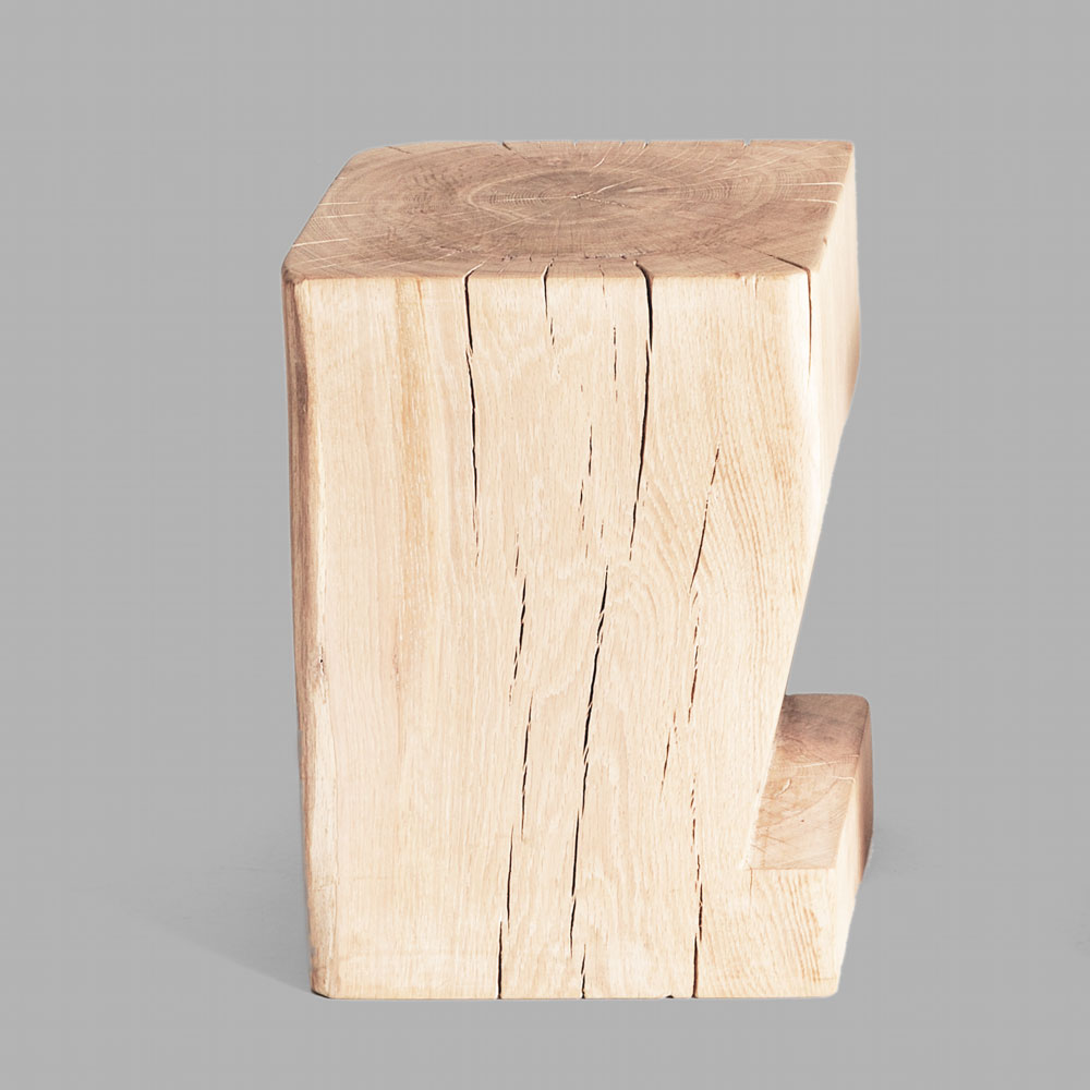 Tree Stump Stool Pfeife Vitamin Design