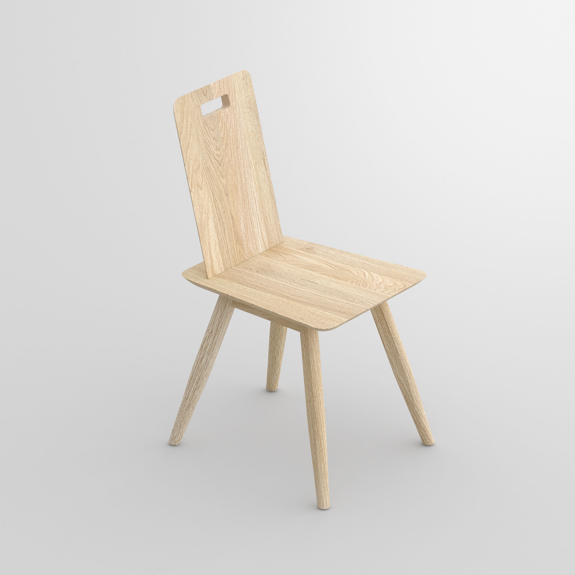 Designer Chair AETAS vitamin-design custom made in solid wood by vitamin design
