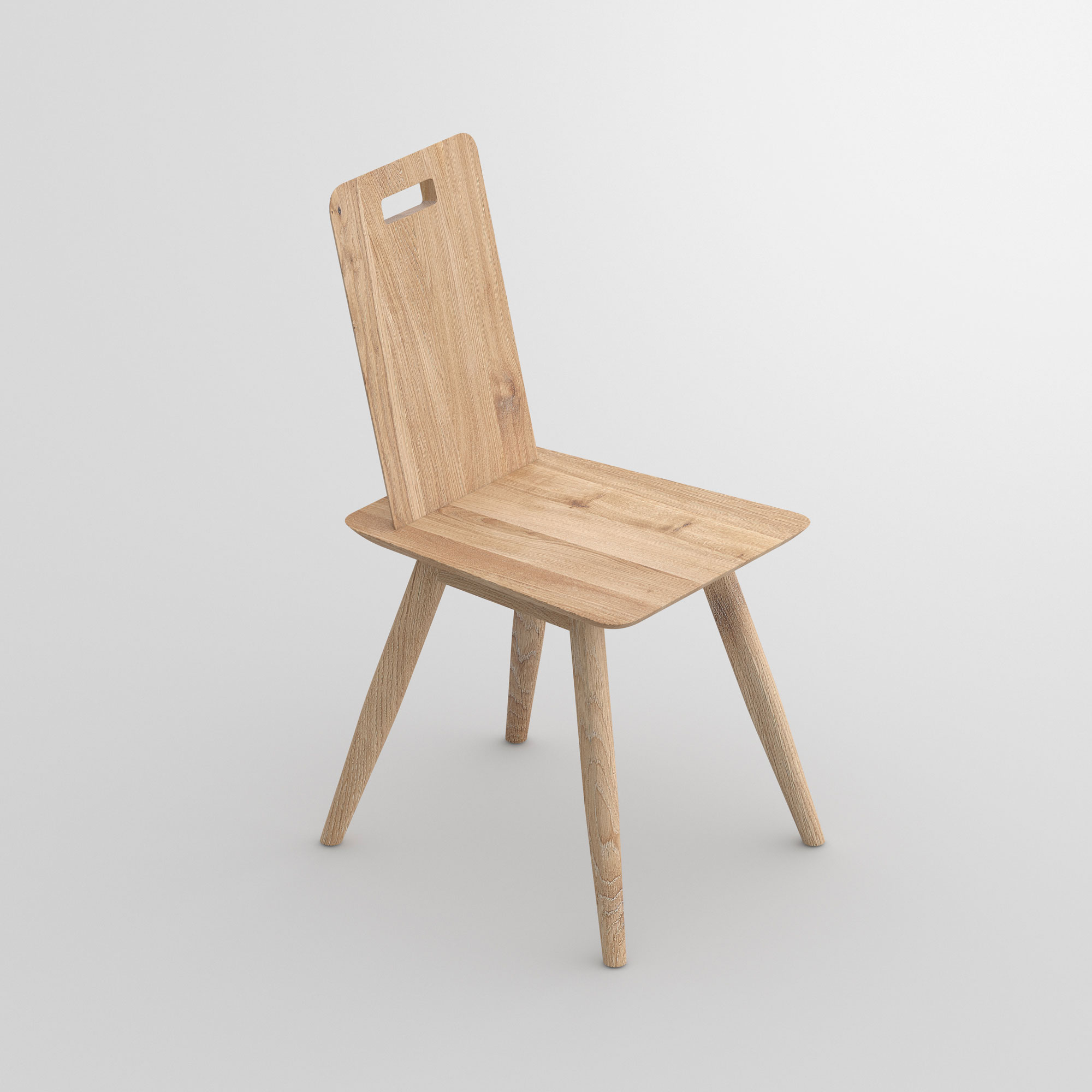 Designer Chair AETAS vitamin-design custom made in solid wood by vitamin design