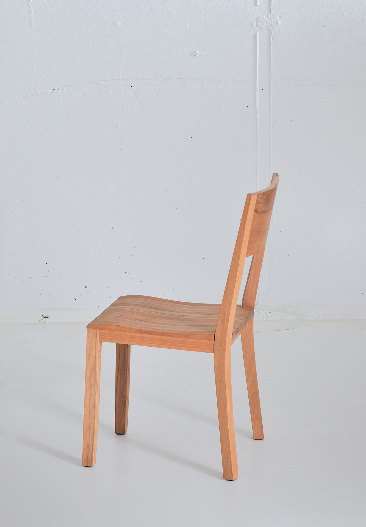 Dining Room Wooden Chair NOMI 3738 custom made in solid wood by vitamin design