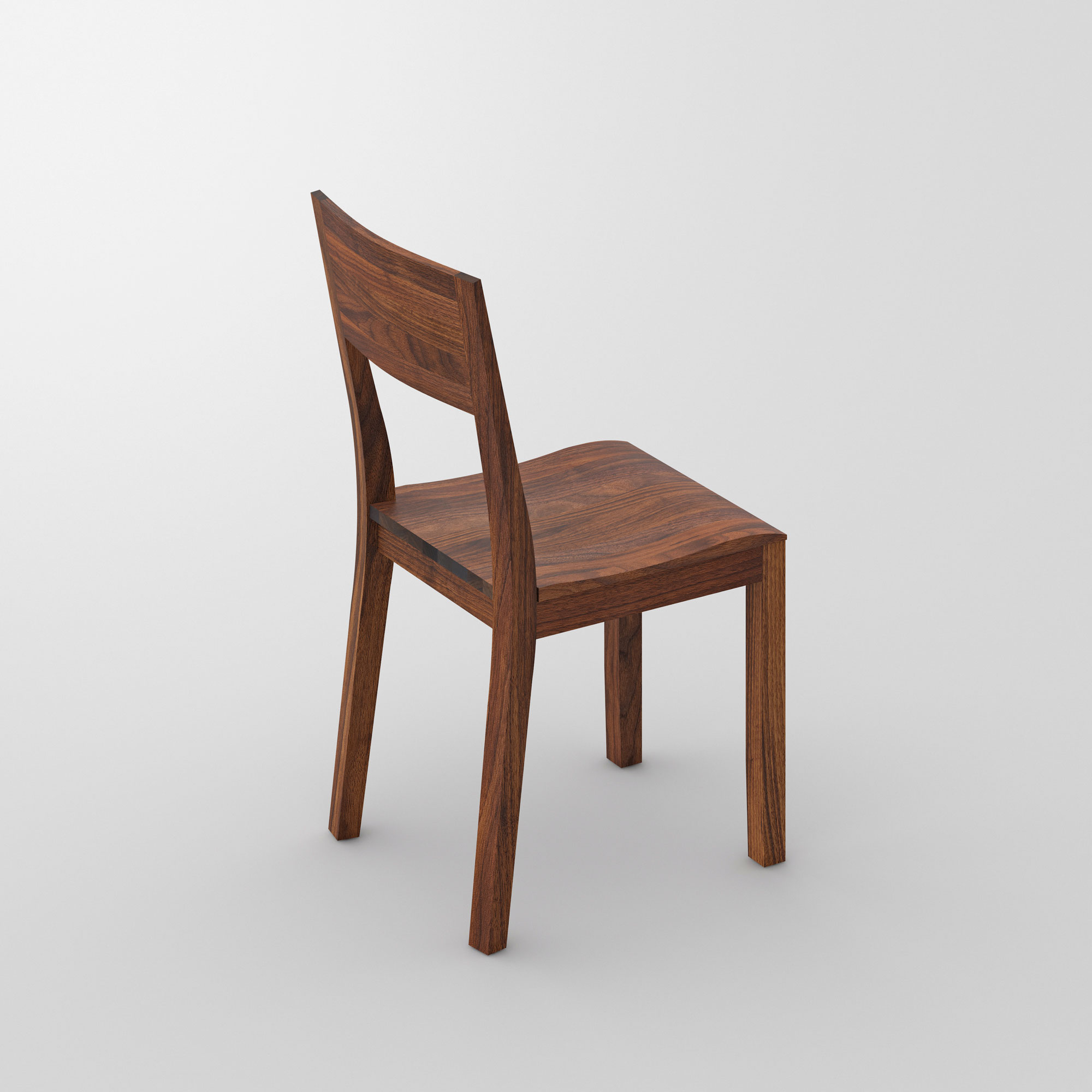 Dining Room Wooden Chair NOMI cam3 custom made in solid wood by vitamin design