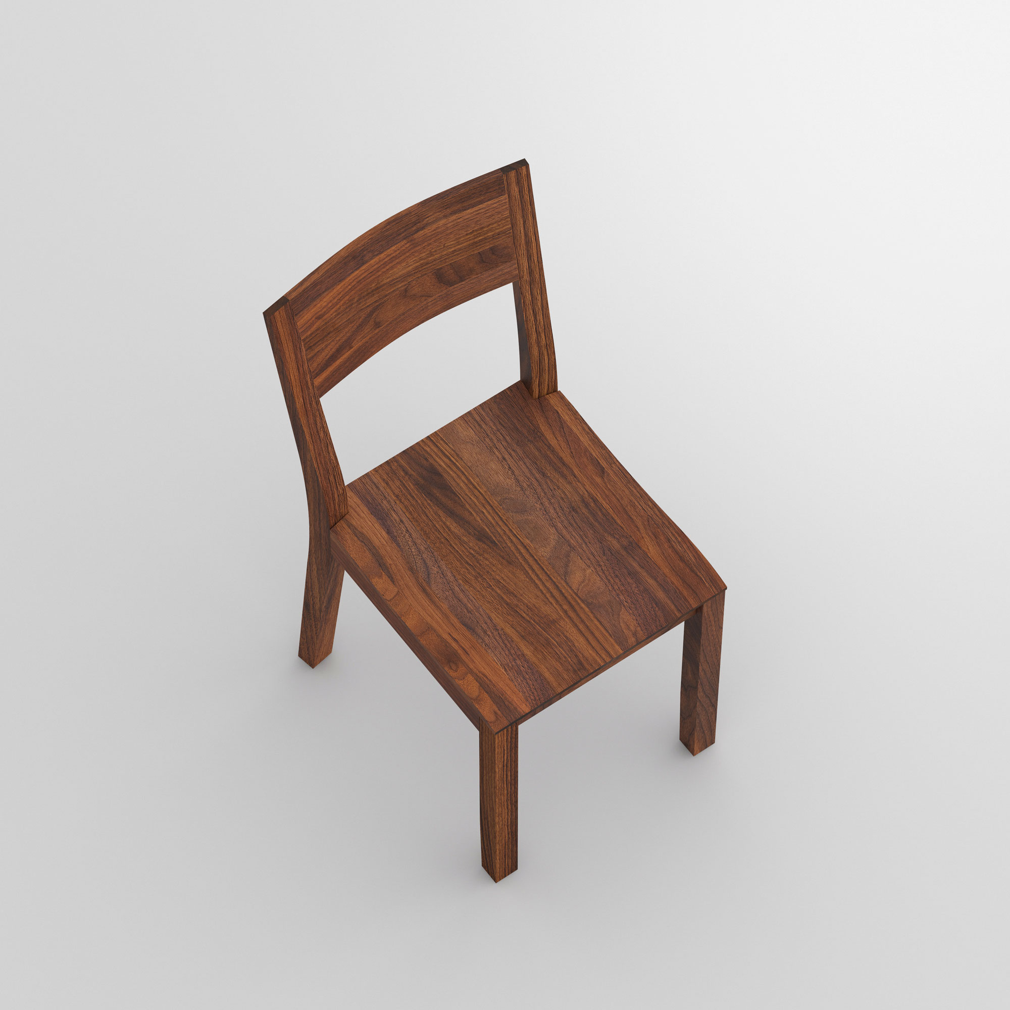 Dining Room Wooden Chair NOMI cam2 custom made in solid wood by vitamin design