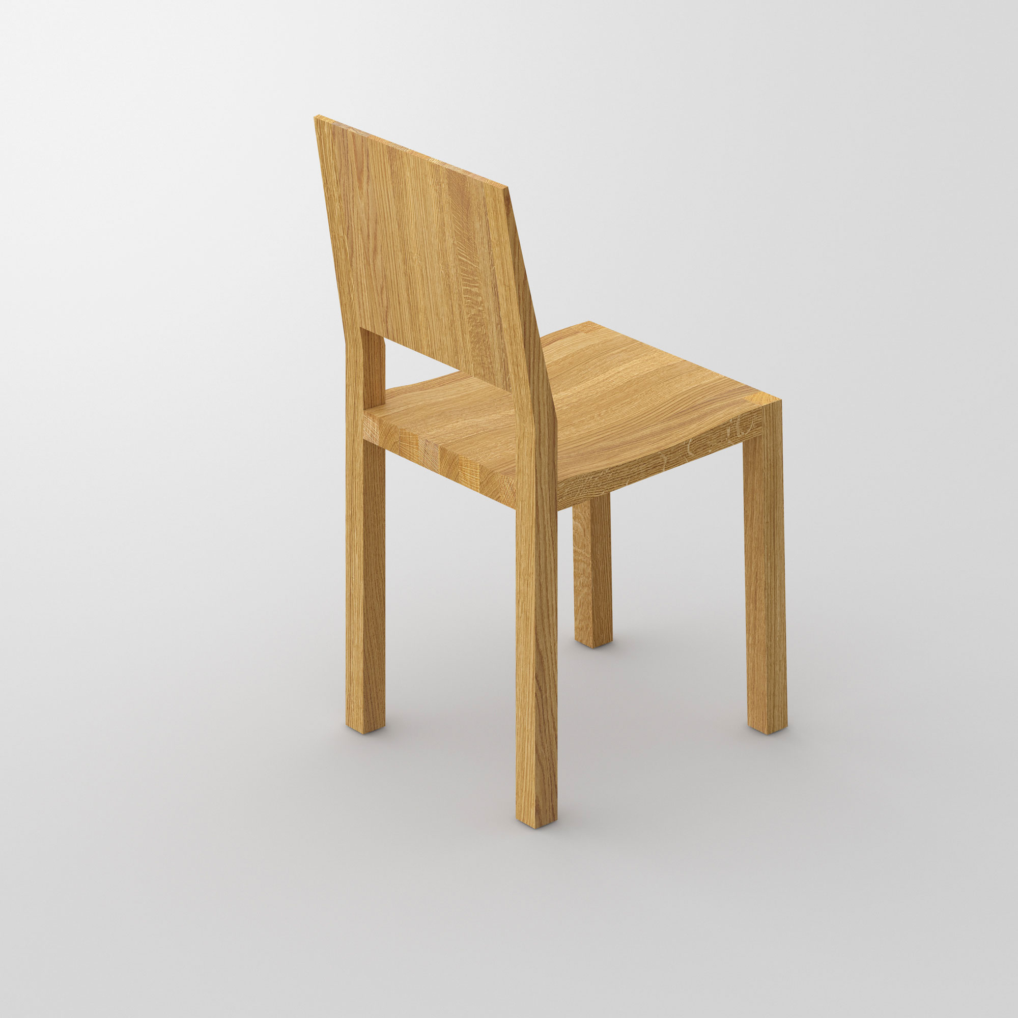 Solid Wood Chair TAU cam3 custom made in solid wood by vitamin design