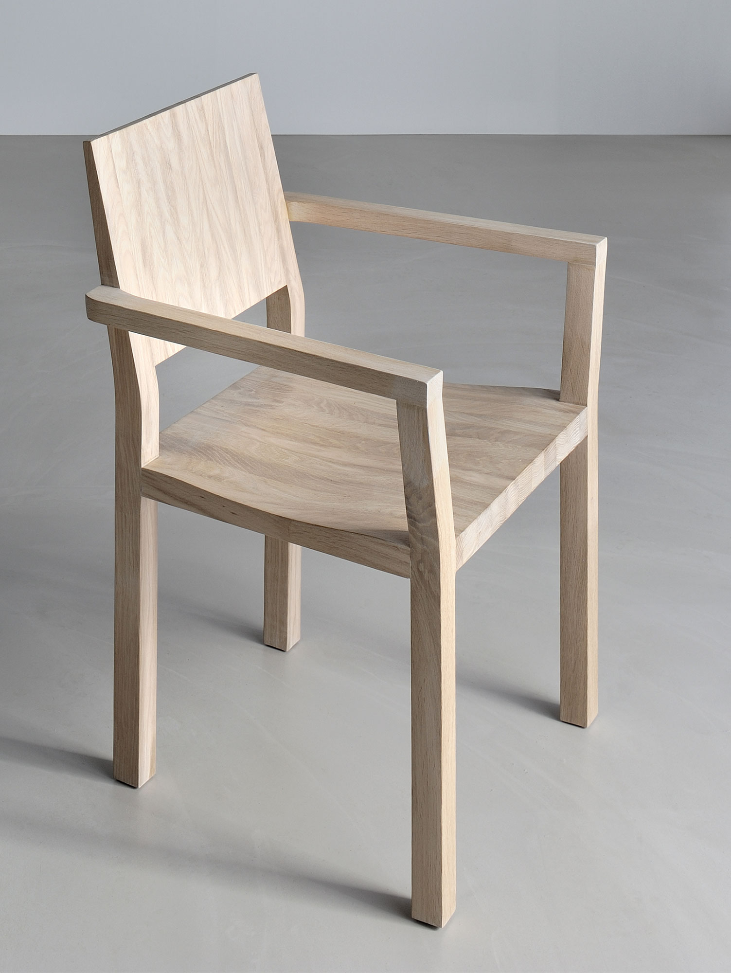 Solid Wood Armchair TAU-A 3343a custom made in solid wood by vitamin design
