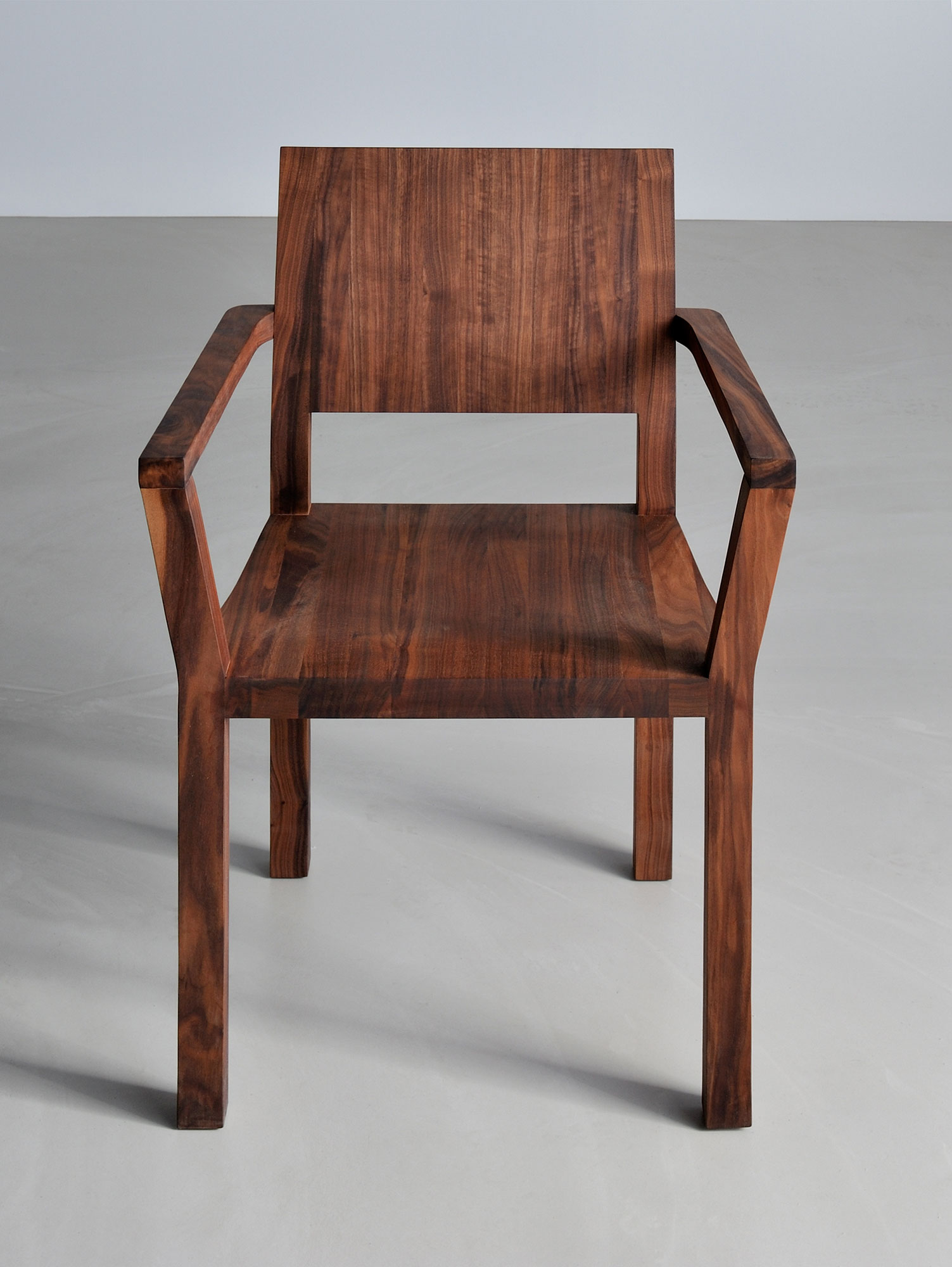 Solid Wood Armchair TAU-A 3328a custom made in solid wood by vitamin design