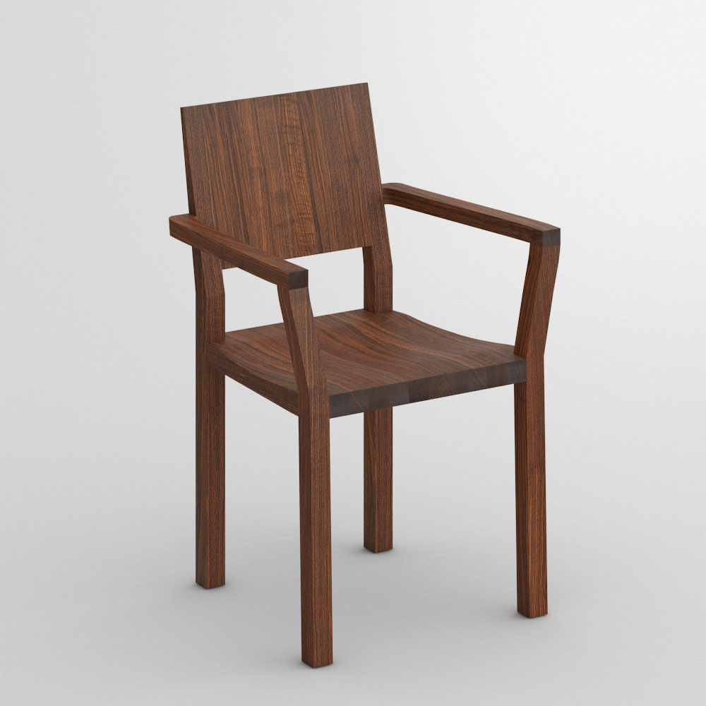 Solid Wood Armchair Tau-A | Vitamin Design