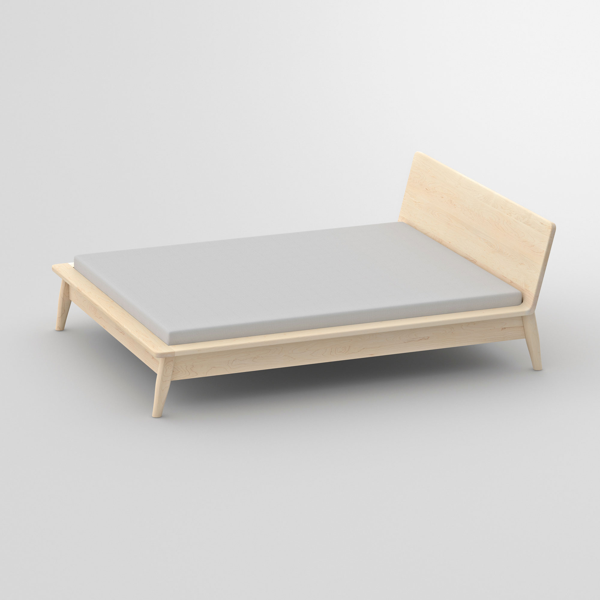 Designer Bed AETAS vitamin-design custom made in solid wood by vitamin design