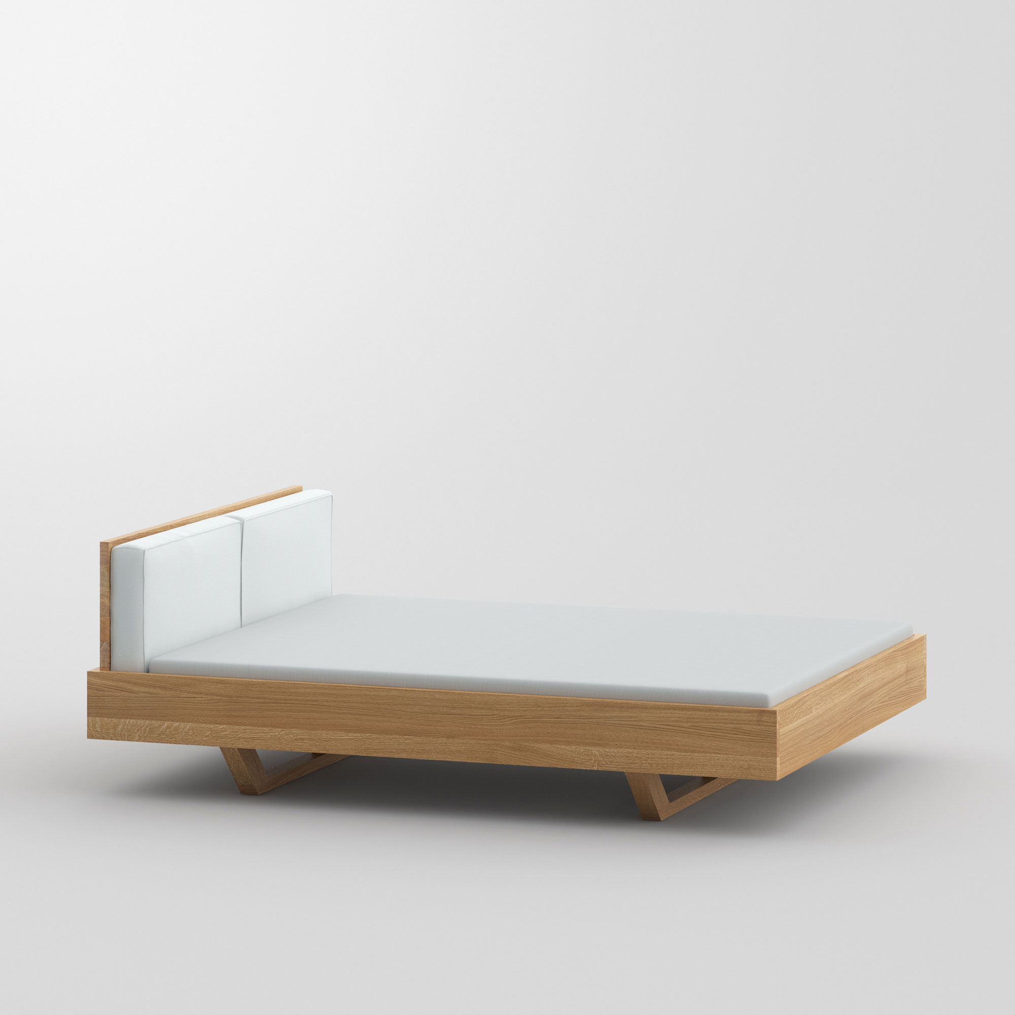 Wood Bed MEA cam1 custom made in solid wood by vitamin design