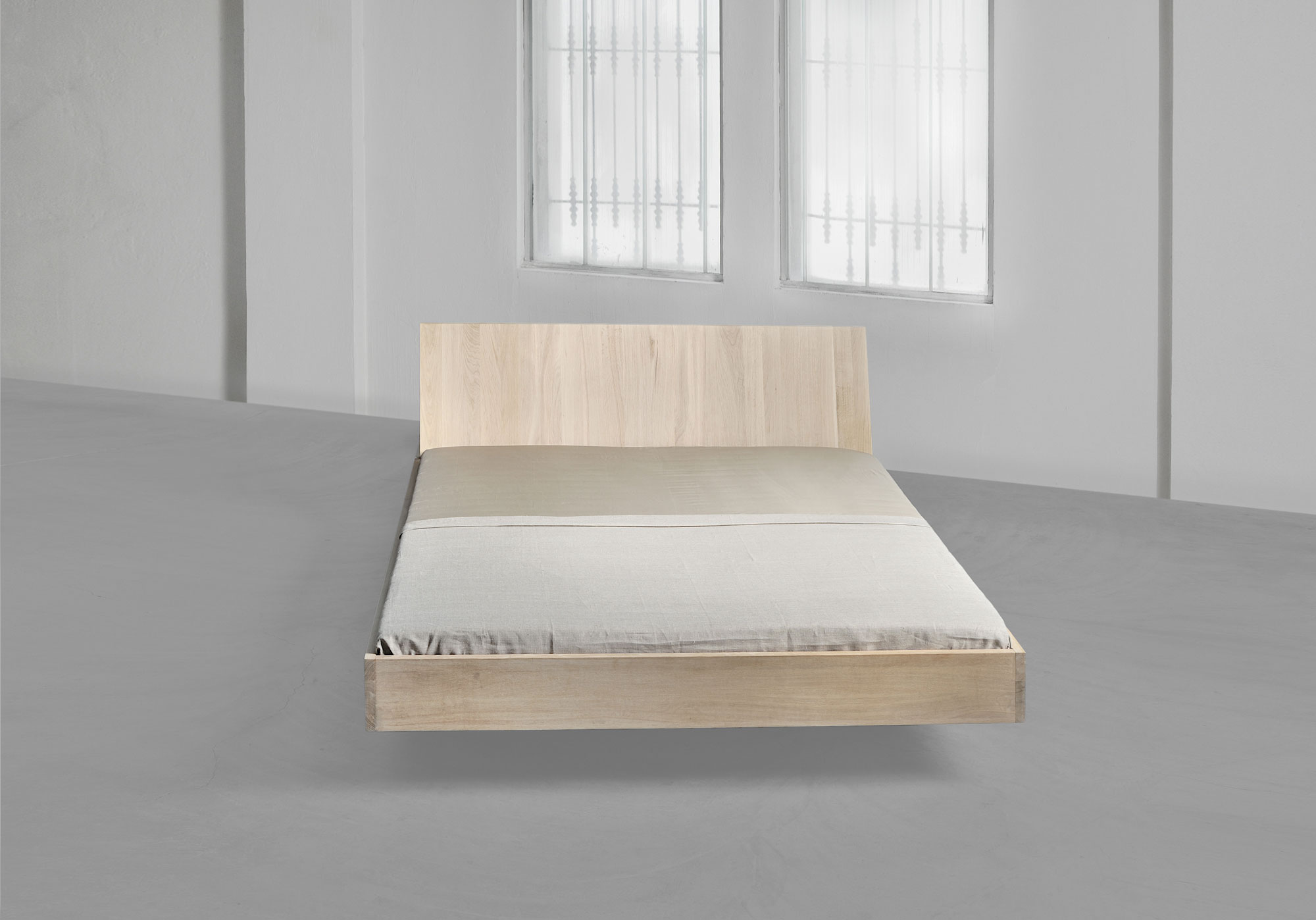 Design Solid Wood Bed SOMNIA 6111 custom made in solid wood by vitamin design