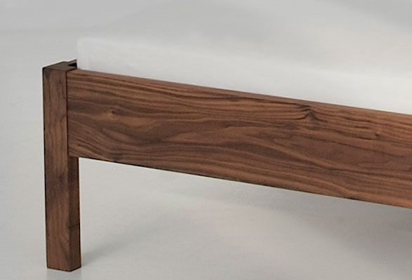 Wooden Bed VILLA 2774b custom made in solid wood by vitamin design