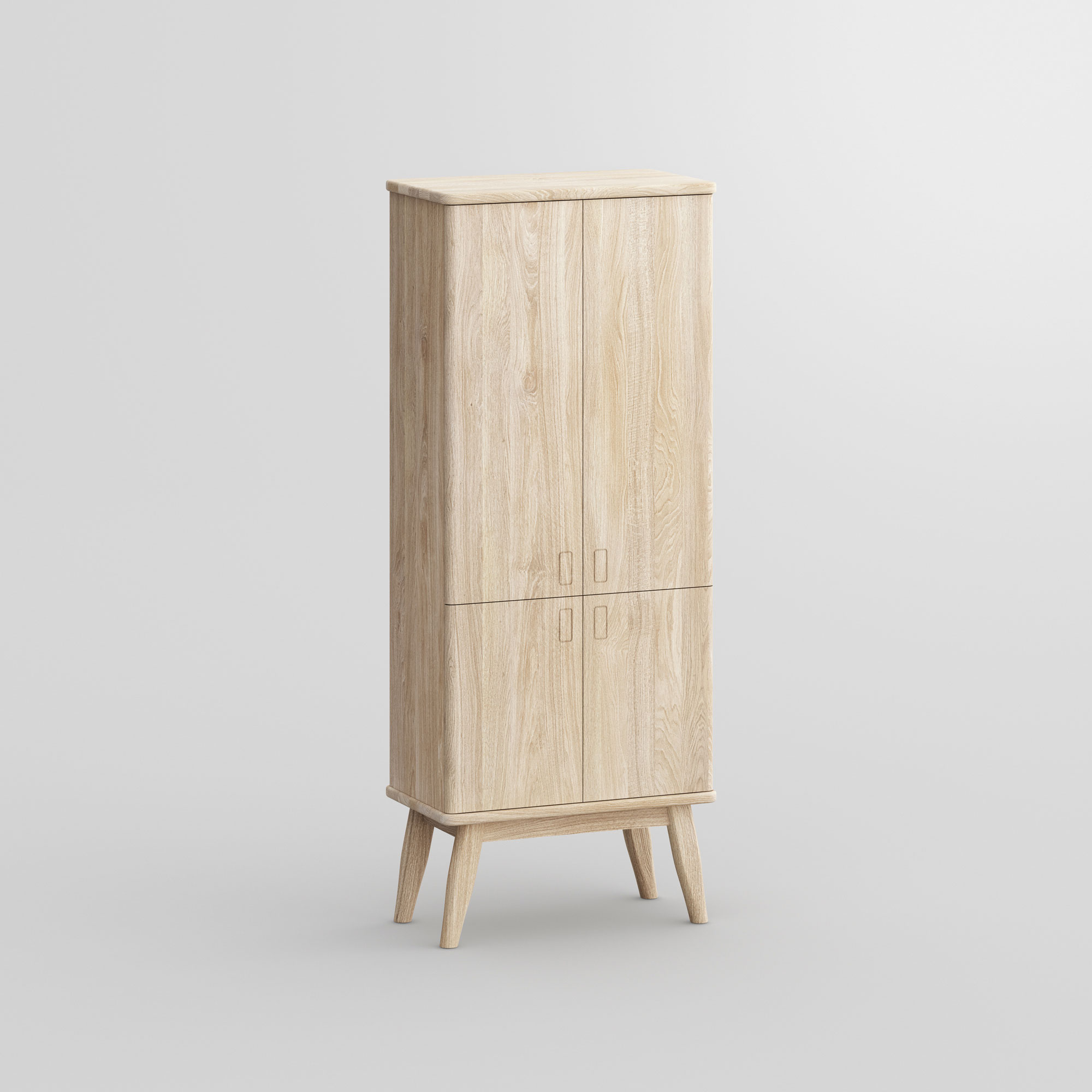 Solid Wood Cupboard Sideboard AETAS SPACE vitamin-design custom made in solid wood by vitamin design