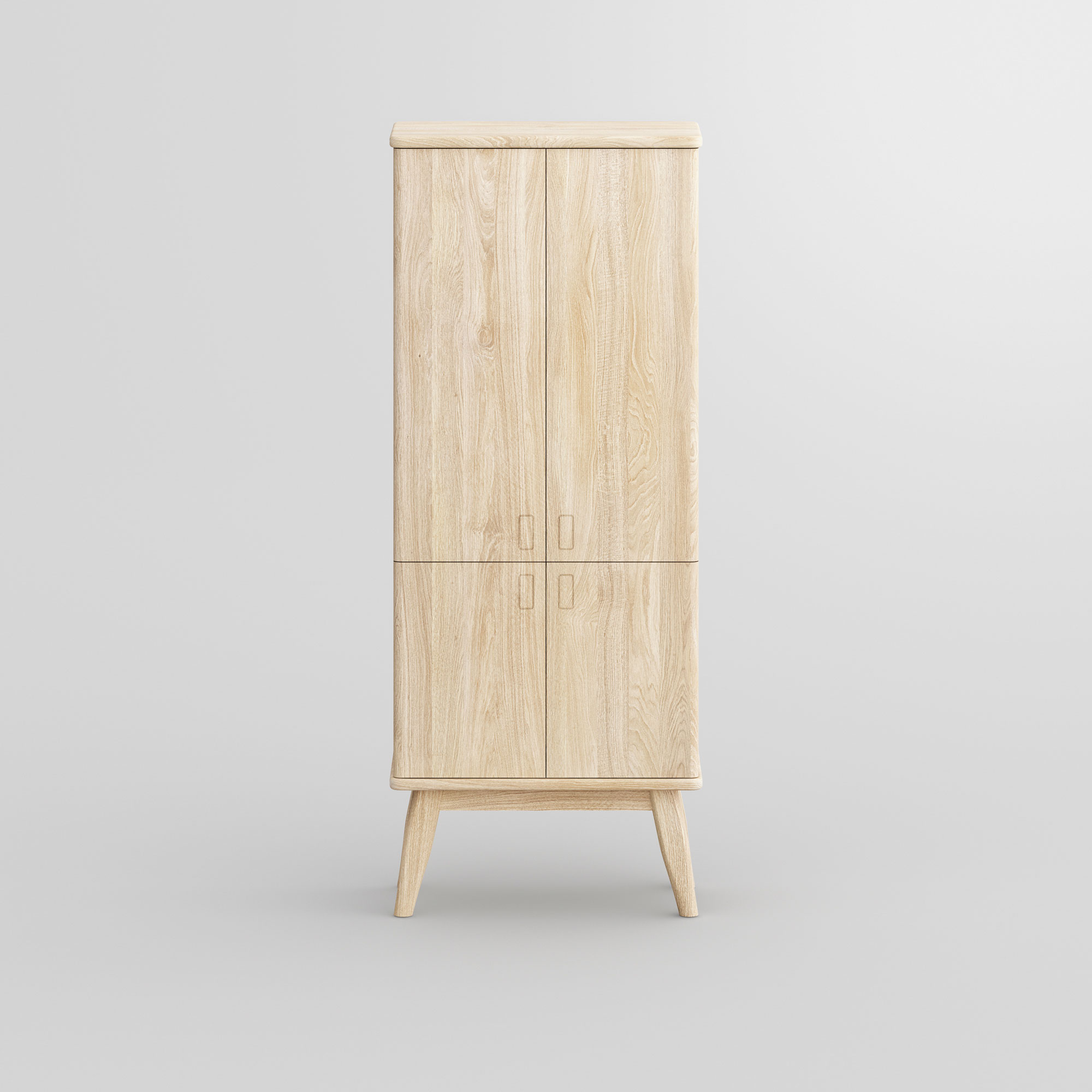 Solid Wood Cupboard Sideboard AETAS SPACE vitamin-design custom made in solid wood by vitamin design