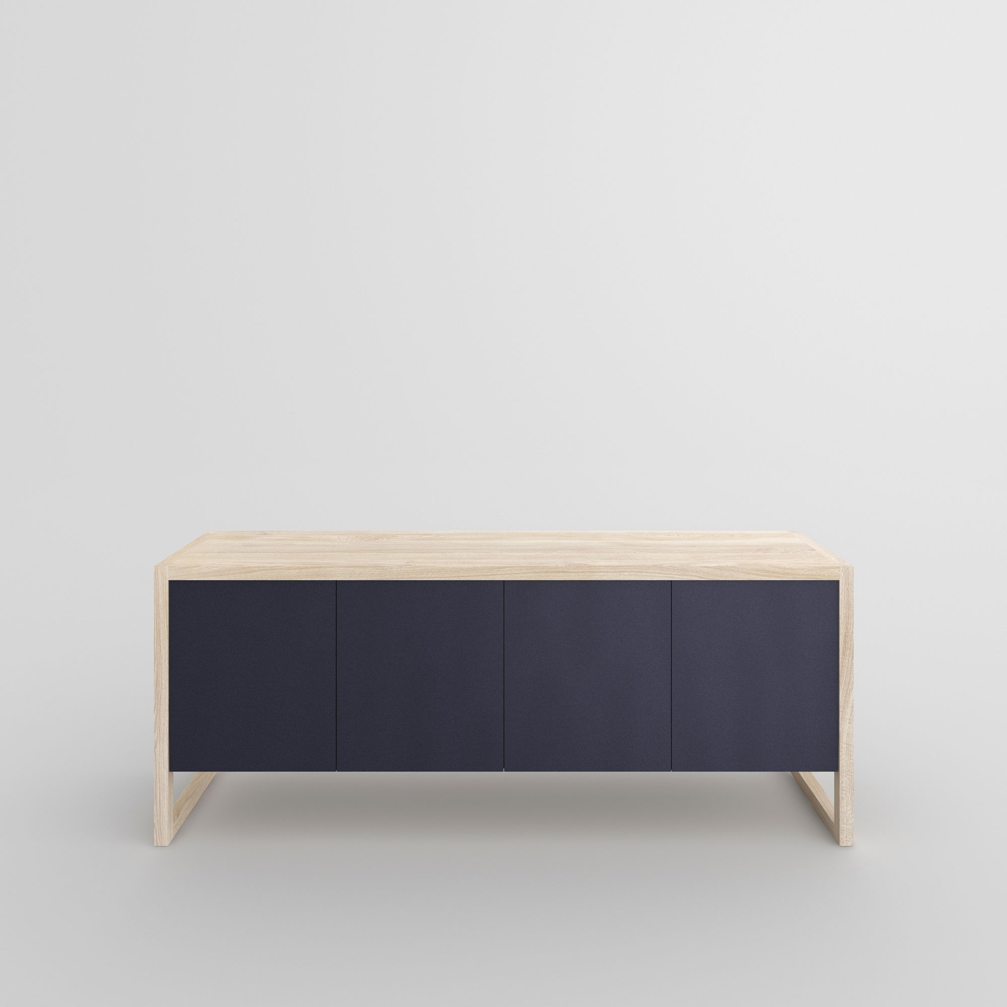 BIO-MDF Wood Sideboard SENA cam3 custom made in solid wood by vitamin design