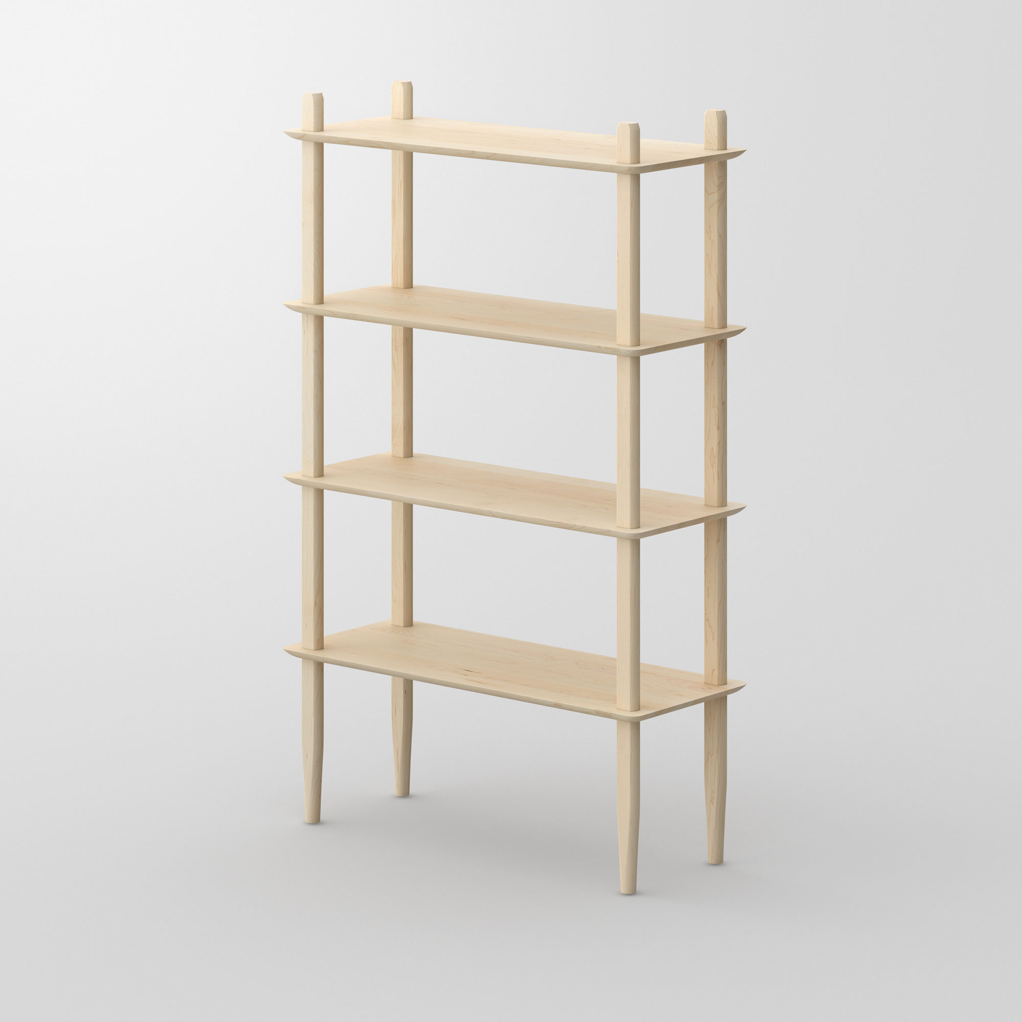 Design Shelf AETAS vitamin-design custom made in solid wood by vitamin design