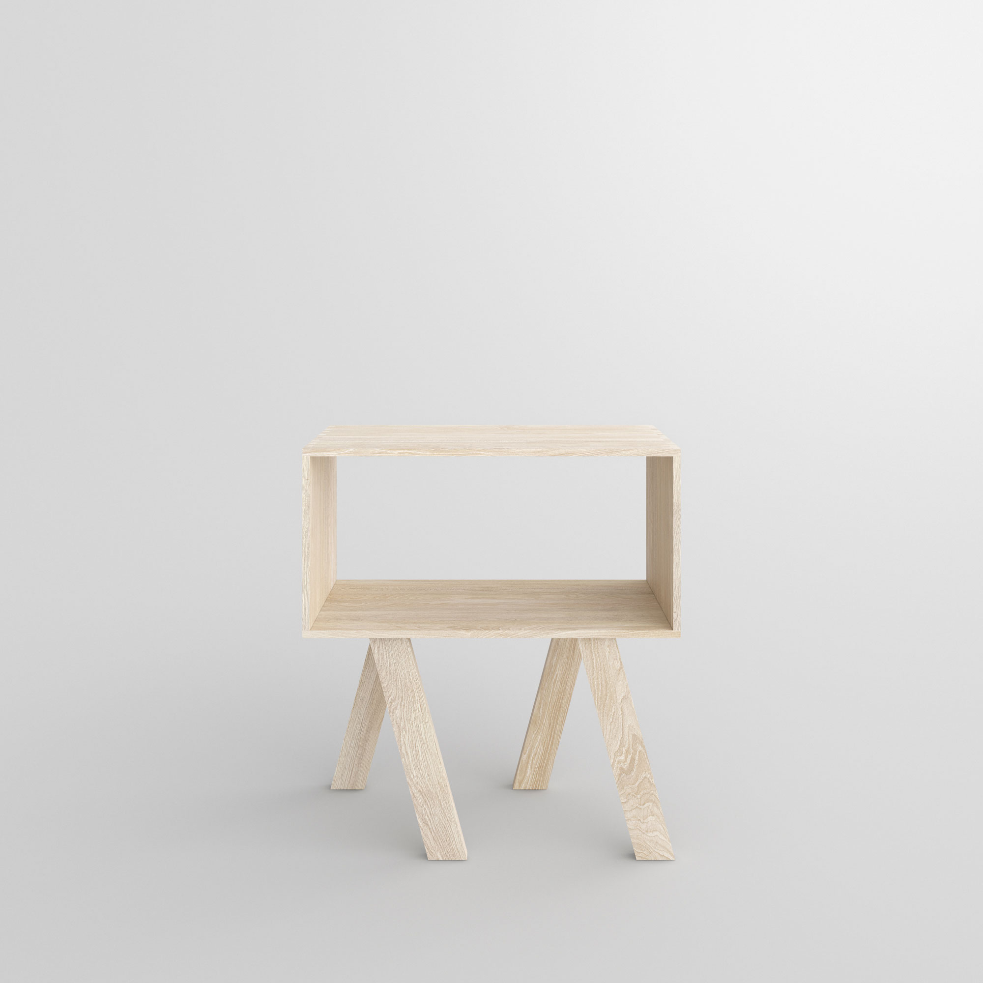 Designer Solid Wood Shelf GO 0000 custom made in solid wood by vitamin design