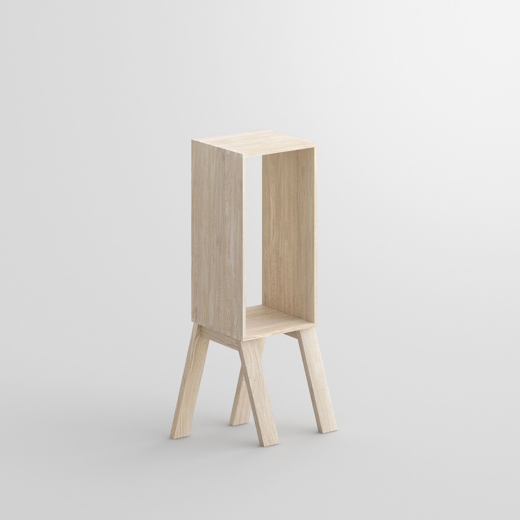 Designer Solid Wood Shelf GO cam1 custom made in solid wood by vitamin design