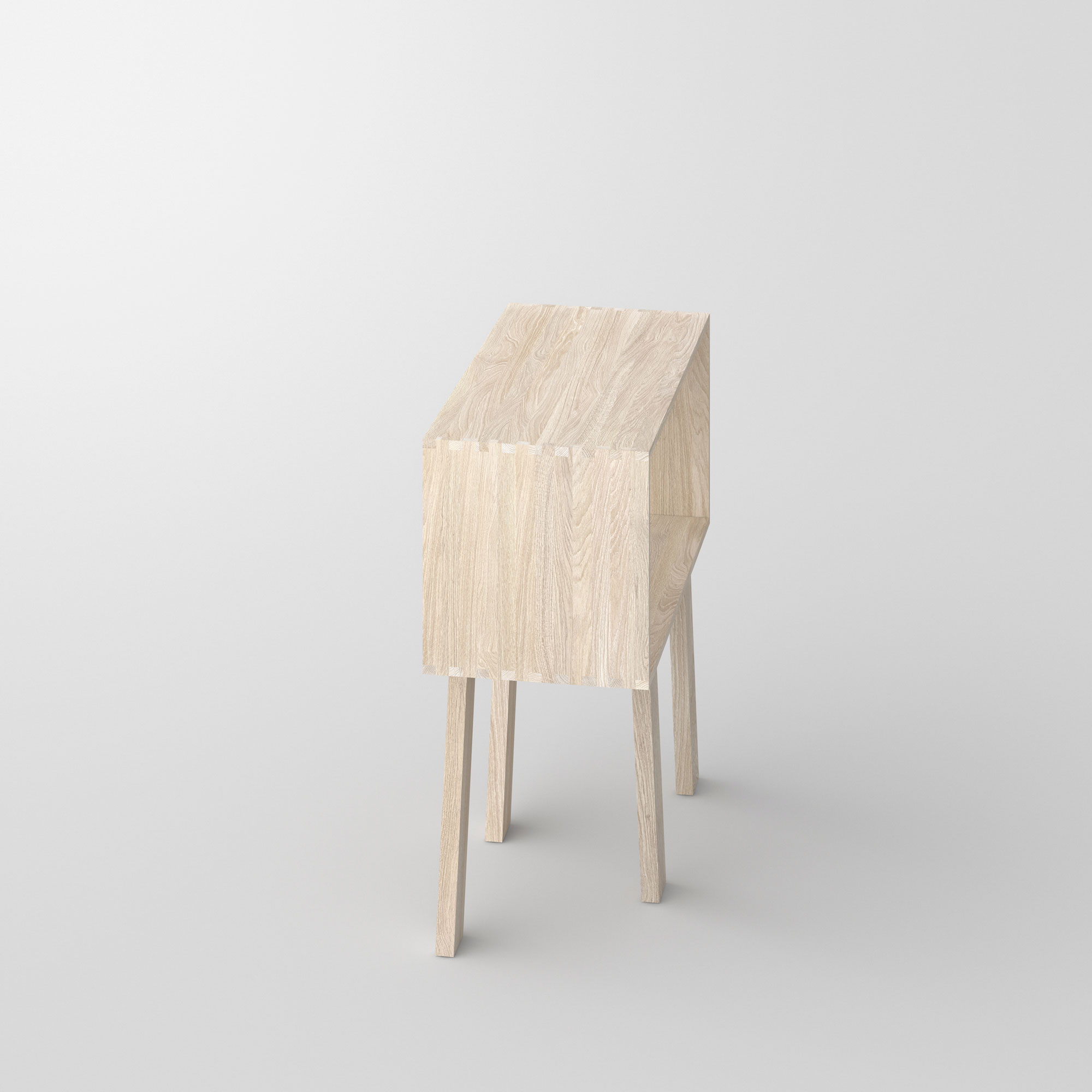 Solid Wood Shelf GO RW 0000 custom made in solid wood by vitamin design