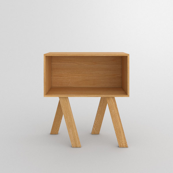 Solid Wood Shelf GO RW cam3 custom made in Solid oak, oiled by vitamin design