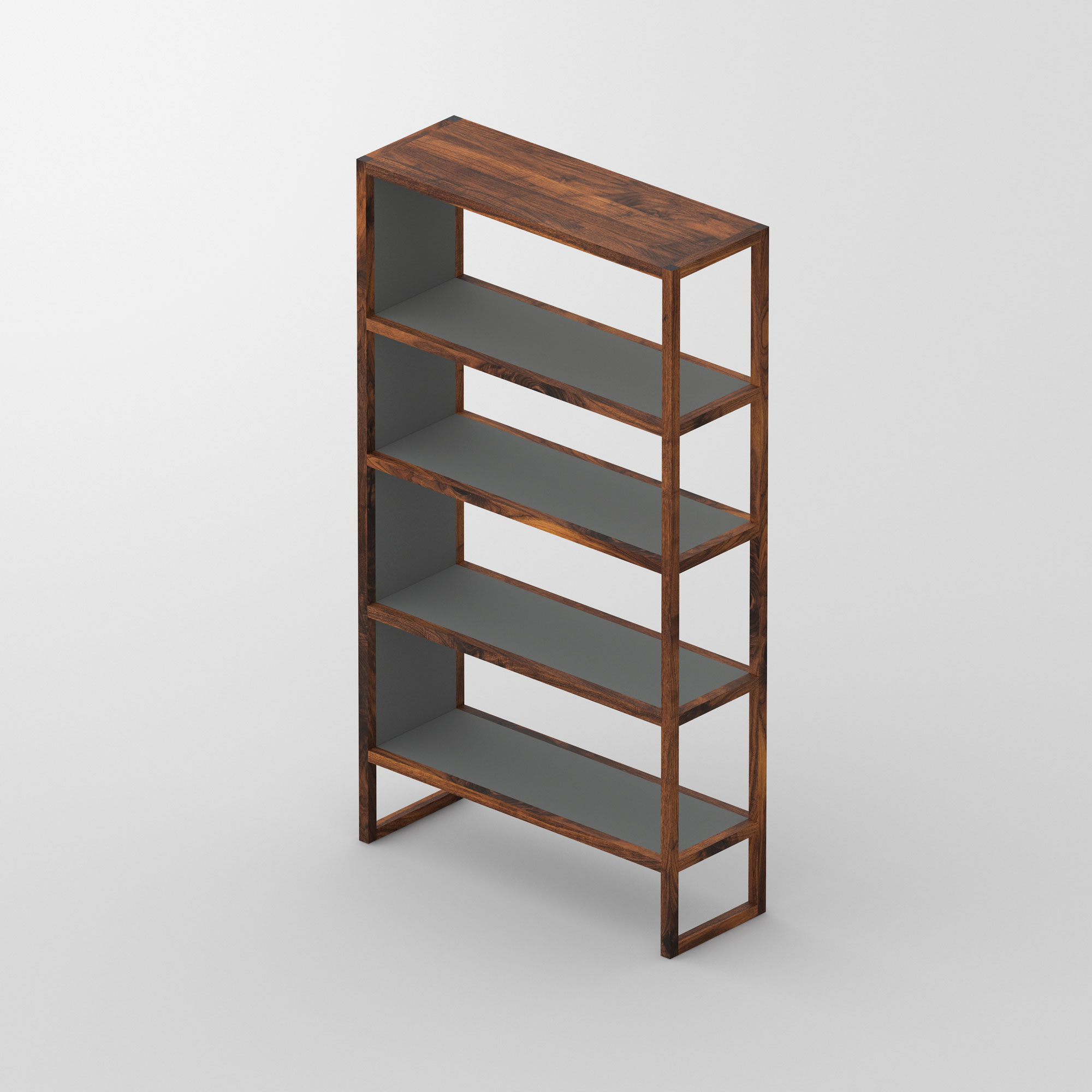 Linoleum Wood Shelf SENA cam3 custom made in solid wood by vitamin design