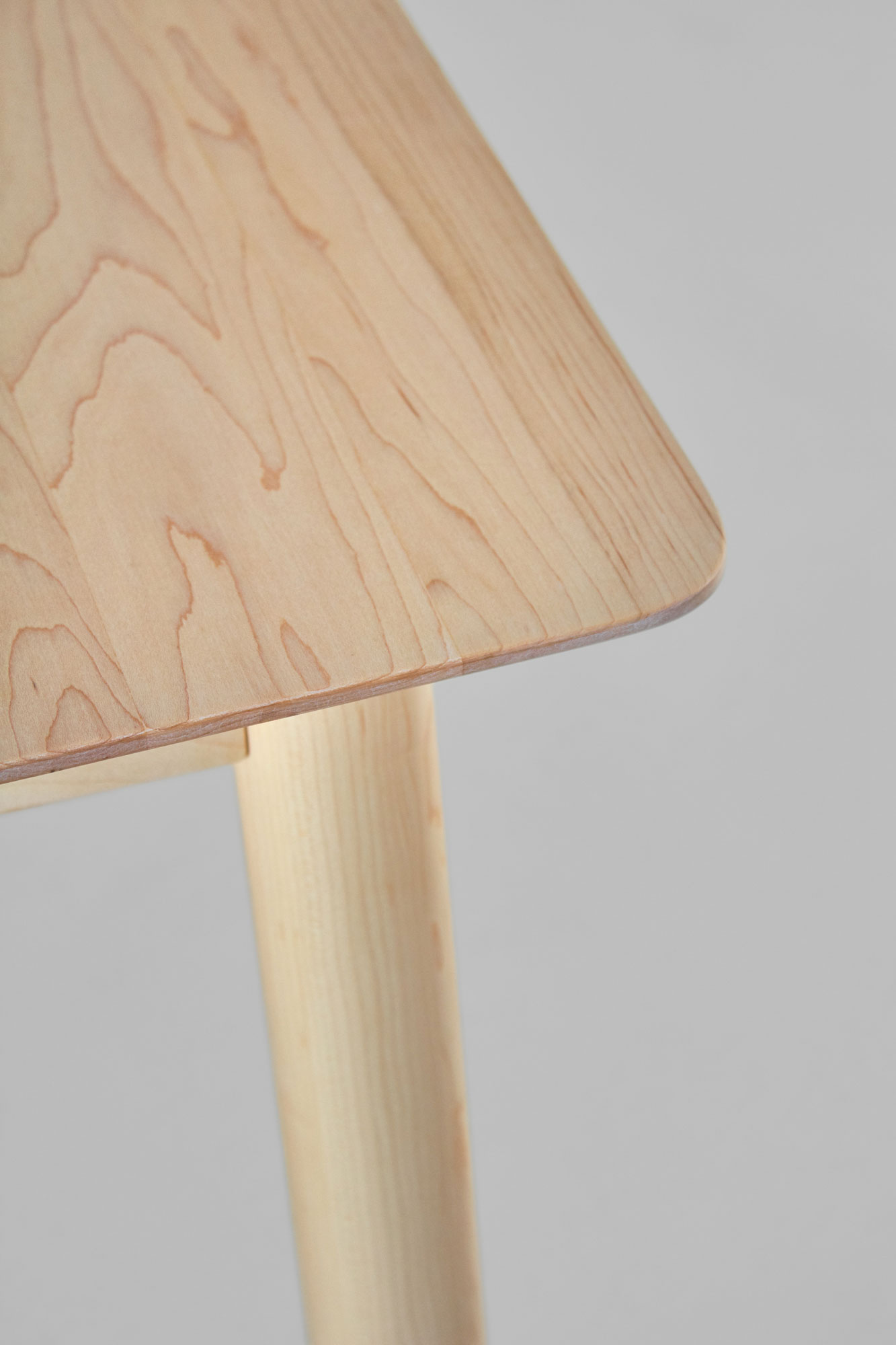 Style Wood Table LOCA 0309 custom made in solid wood by vitamin design